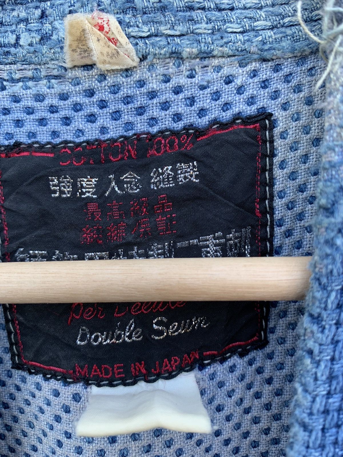 Indigo 🔥Vintage Japanese Brand Indigo Wash Kimono Size US M / EU 48-50 / 2 - 16 Thumbnail