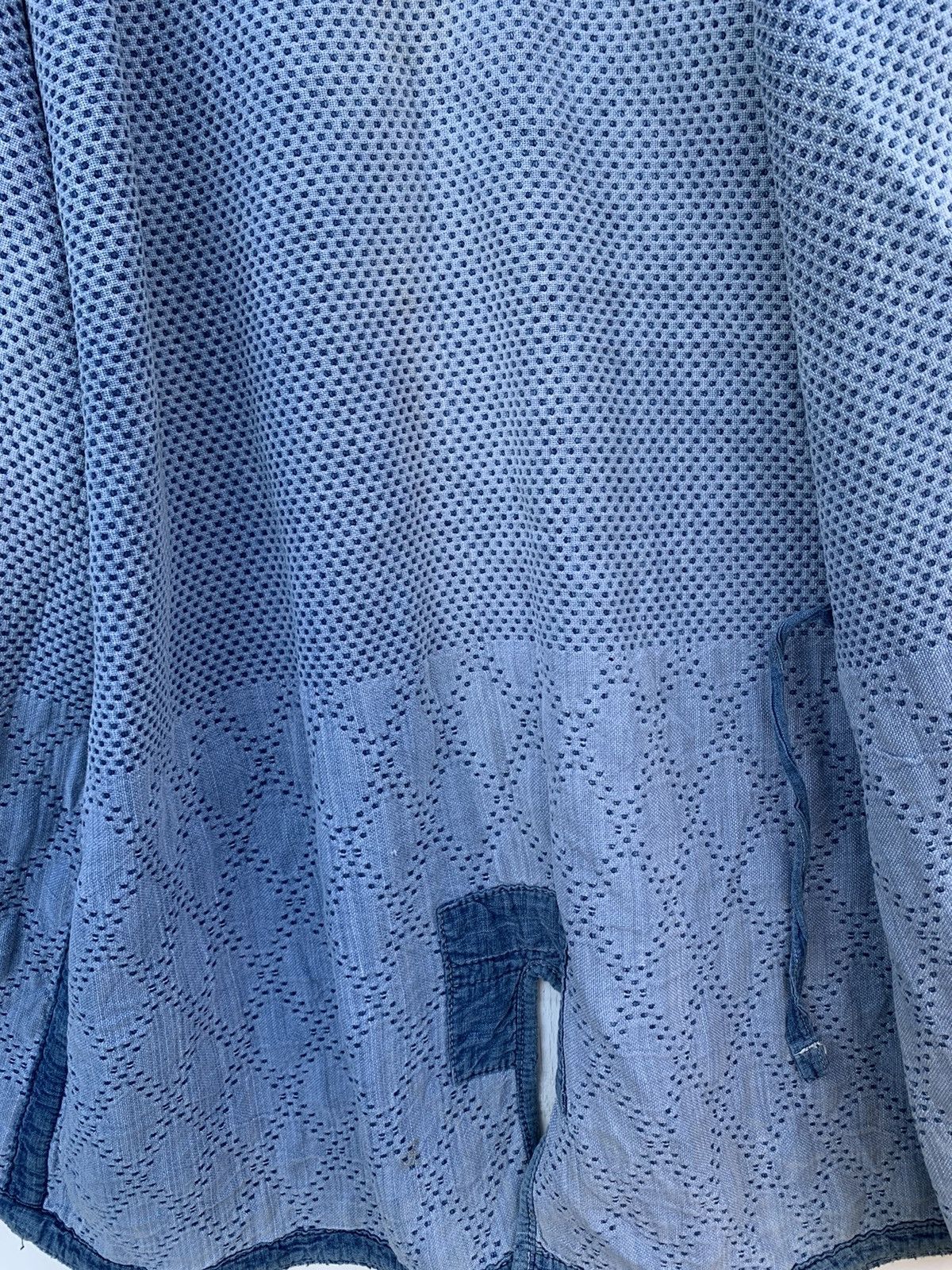 Indigo 🔥Vintage Japanese Brand Indigo Wash Kimono Size US M / EU 48-50 / 2 - 14 Thumbnail