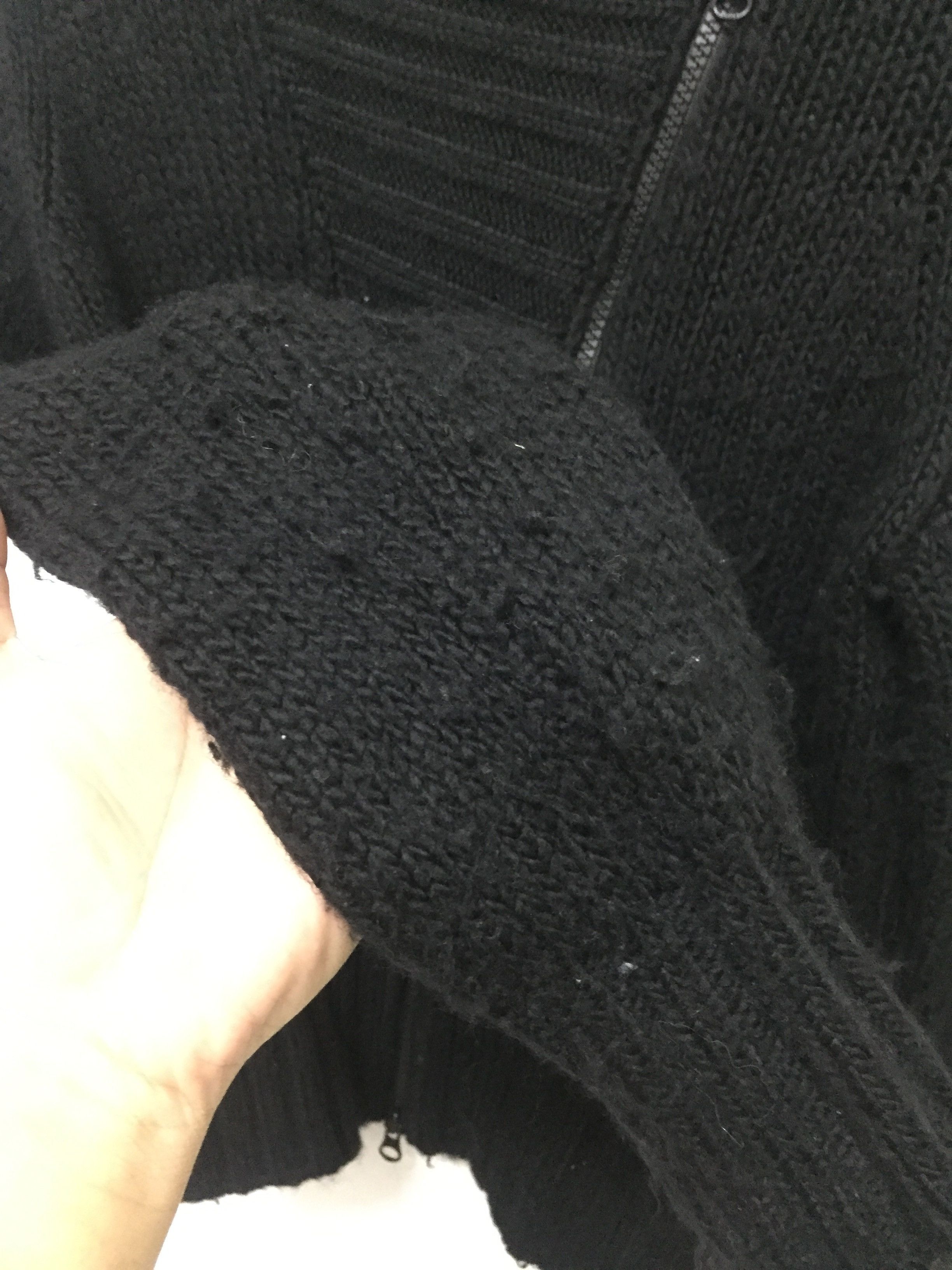 Armani Vtg Armani Asymmetrical mohair knit Size S / US 4 / IT 40 - 6 Thumbnail