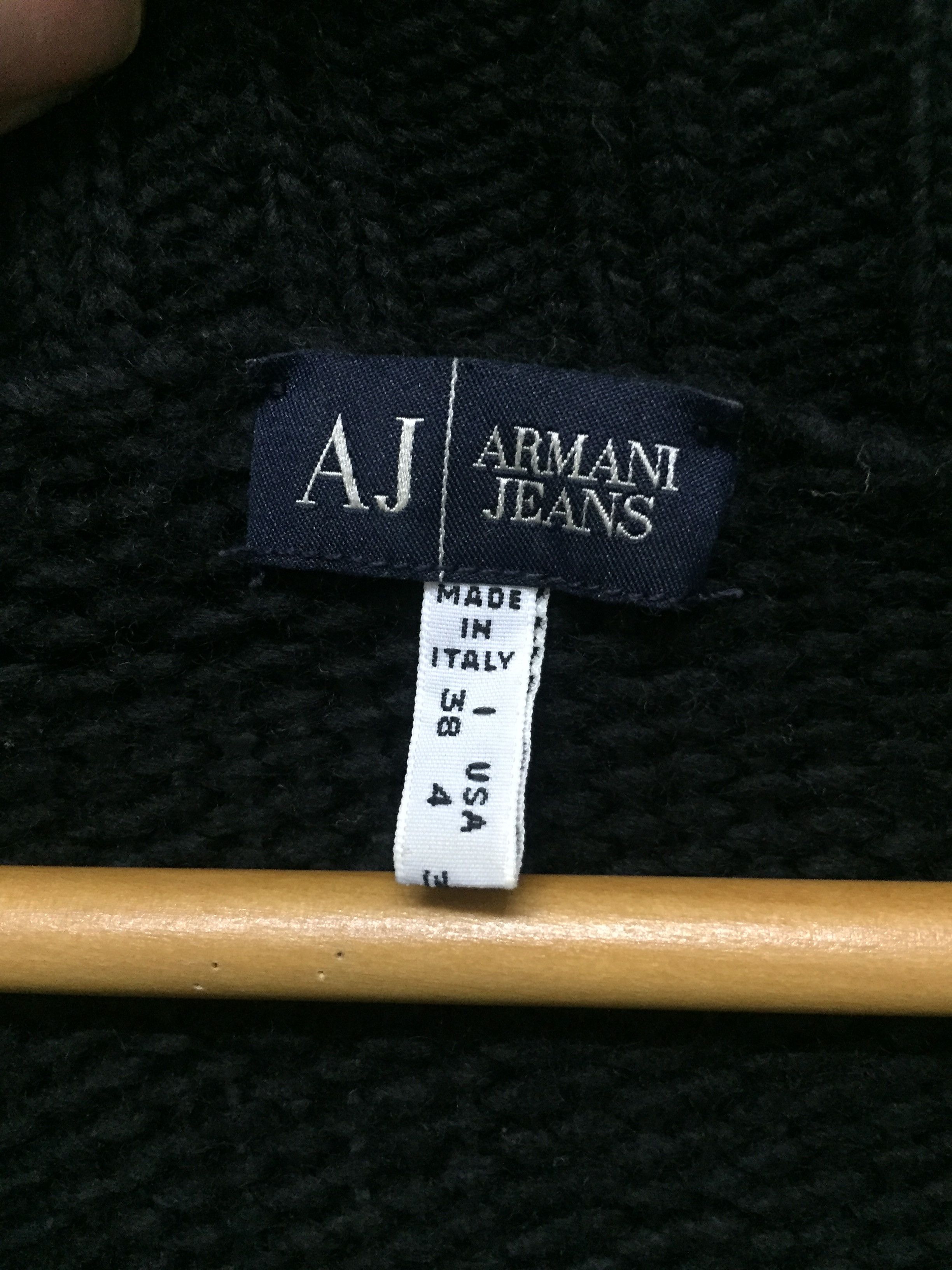 Armani Vtg Armani Asymmetrical mohair knit Size S / US 4 / IT 40 - 10 Thumbnail