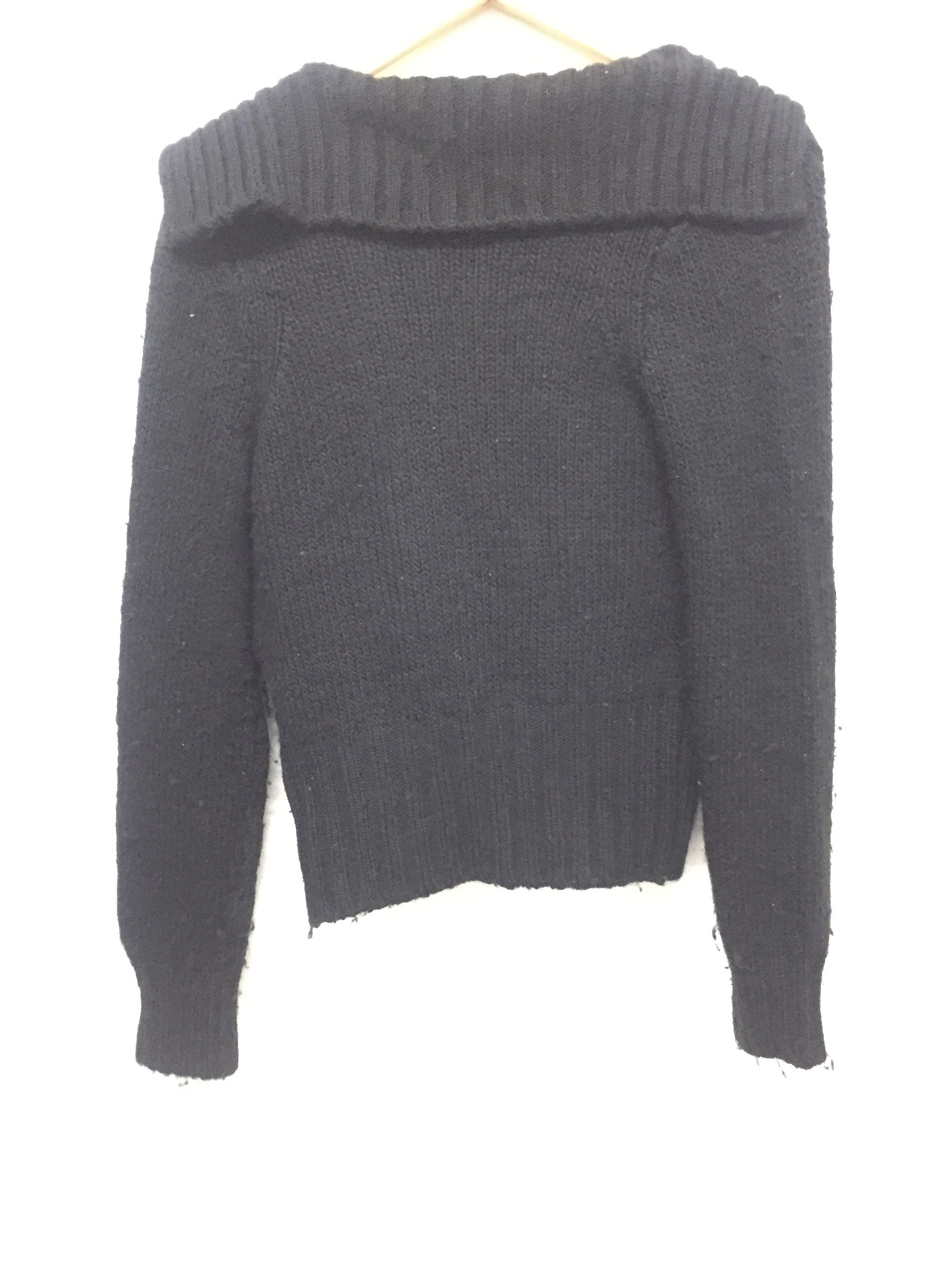 Armani Vtg Armani Asymmetrical mohair knit Size S / US 4 / IT 40 - 9 Thumbnail