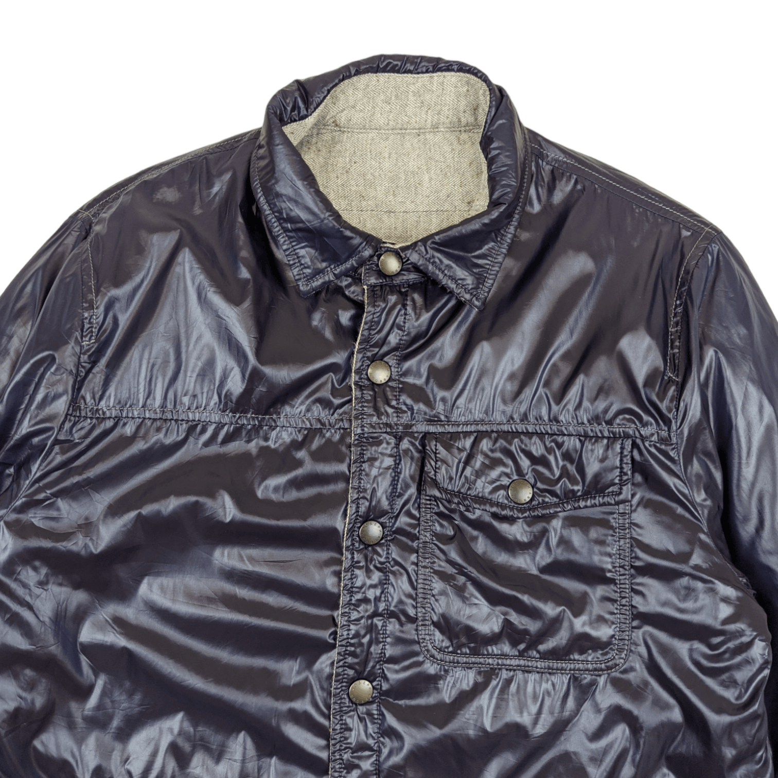 Joseph Abboud JOSEPH ABBOUD Windbreaker Puffer Style Reversible Jacket Size US M / EU 48-50 / 2 - 4 Thumbnail