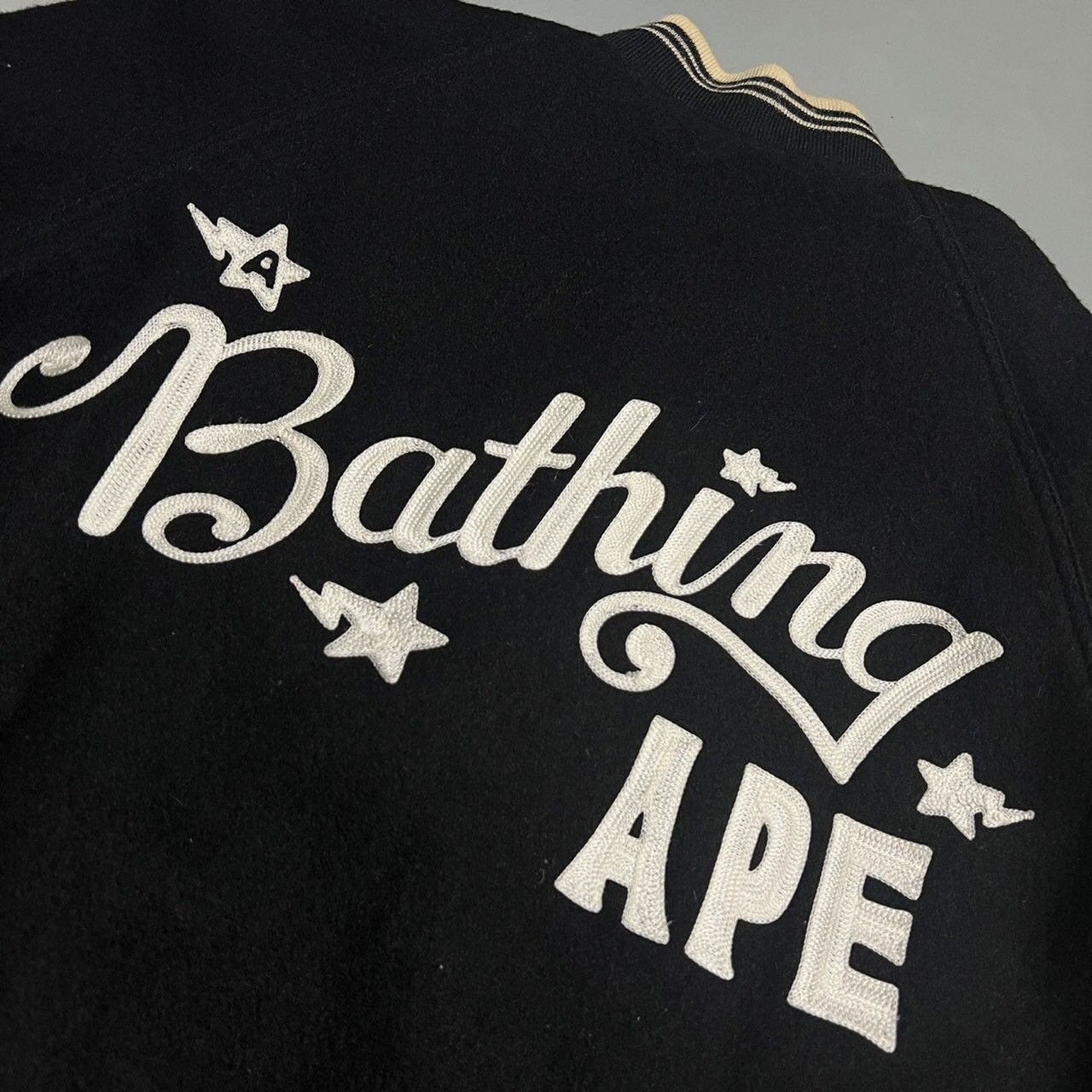 Bape BAPE Sta aoyama limited versity jacket black Size US M / EU 48-50 / 2 - 5 Thumbnail