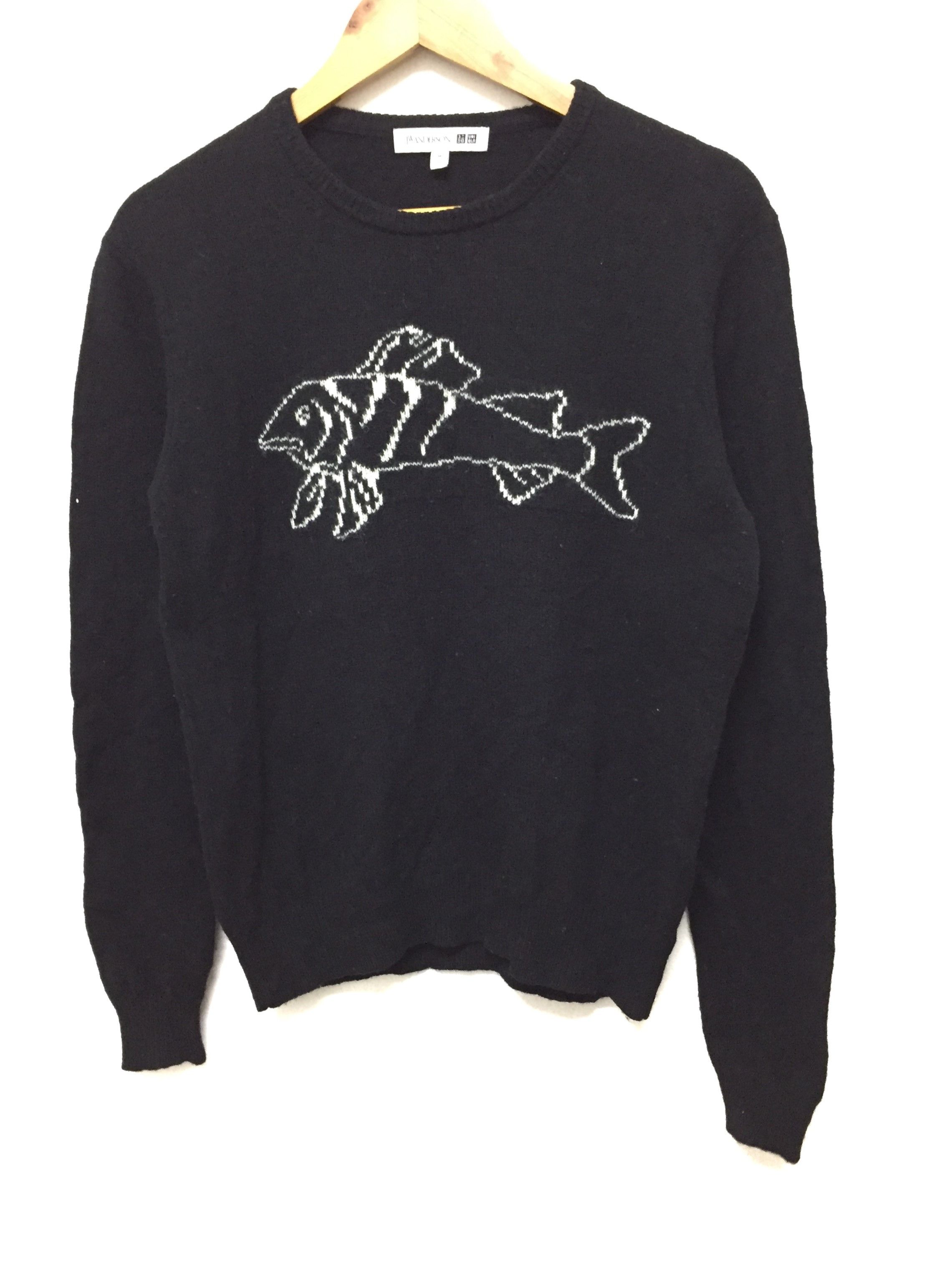 JW Anderson J.W.Anderson Fish 100% Wool Knit UT Size US M / EU 48-50 / 2 - 1 Thumbnail