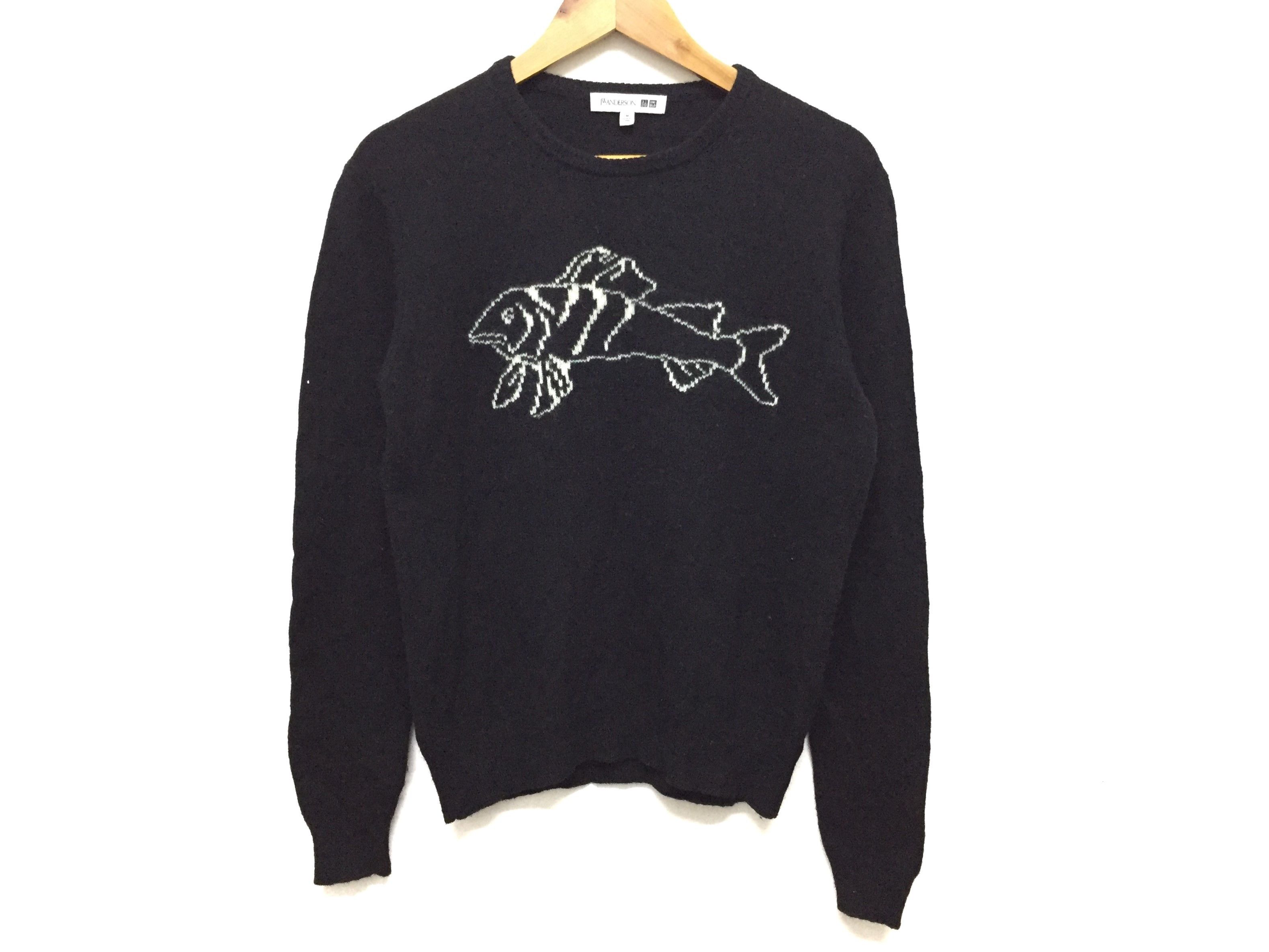 JW Anderson J.W.Anderson Fish 100% Wool Knit UT Size US M / EU 48-50 / 2 - 2 Thumbnail