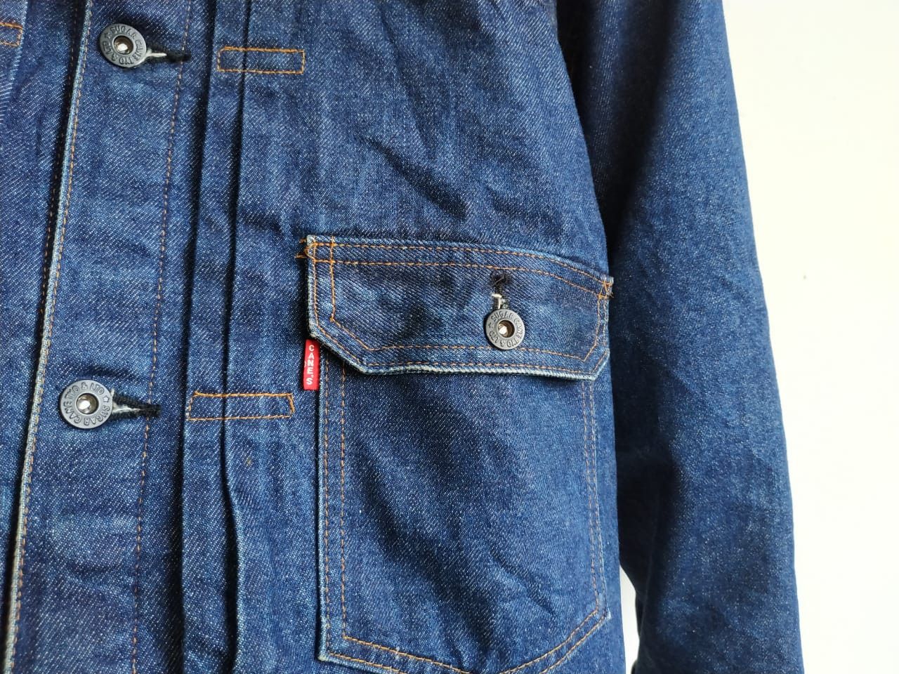 Sugar Cane Fit M to L, 90'S Sugarcane Type 1 Blanket Lined Denim Size US M / EU 48-50 / 2 - 6 Thumbnail