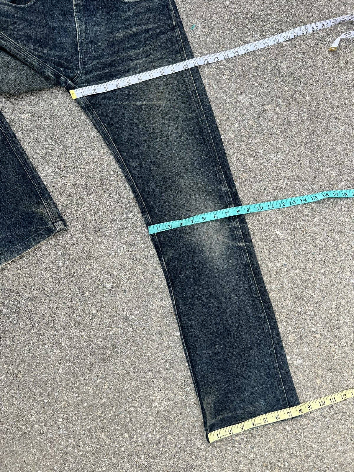 Christophe Lemaire Vintage Christophe Lemaire France Ripped Denim Trashed Jeans Size US 30 / EU 46 - 3 Thumbnail