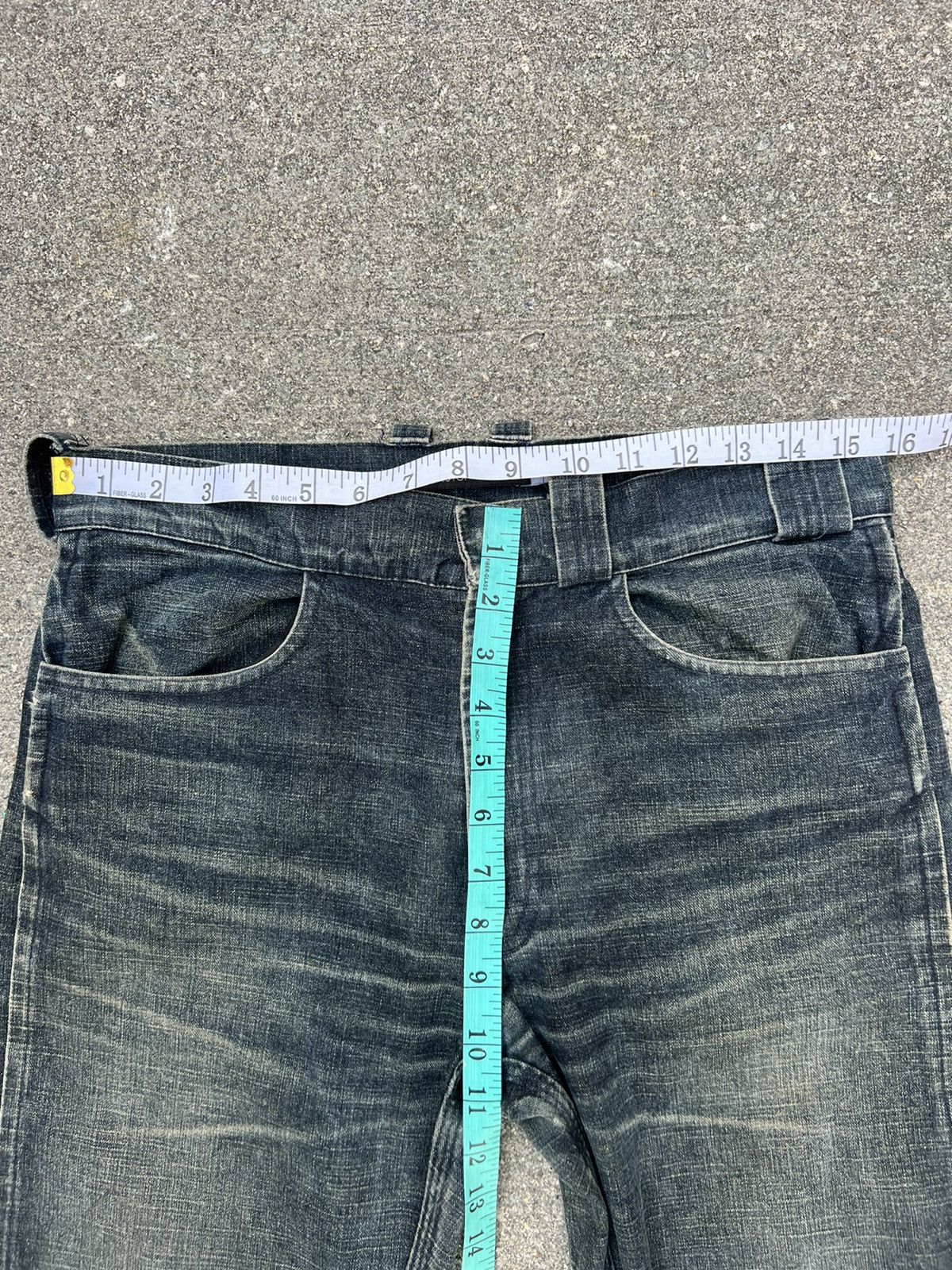 Christophe Lemaire Vintage Christophe Lemaire France Ripped Denim Trashed Jeans Size US 30 / EU 46 - 2 Thumbnail