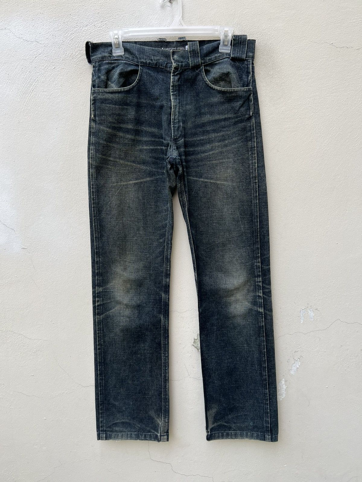 Christophe Lemaire Vintage Christophe Lemaire France Ripped Denim Trashed Jeans Size US 30 / EU 46 - 6 Thumbnail