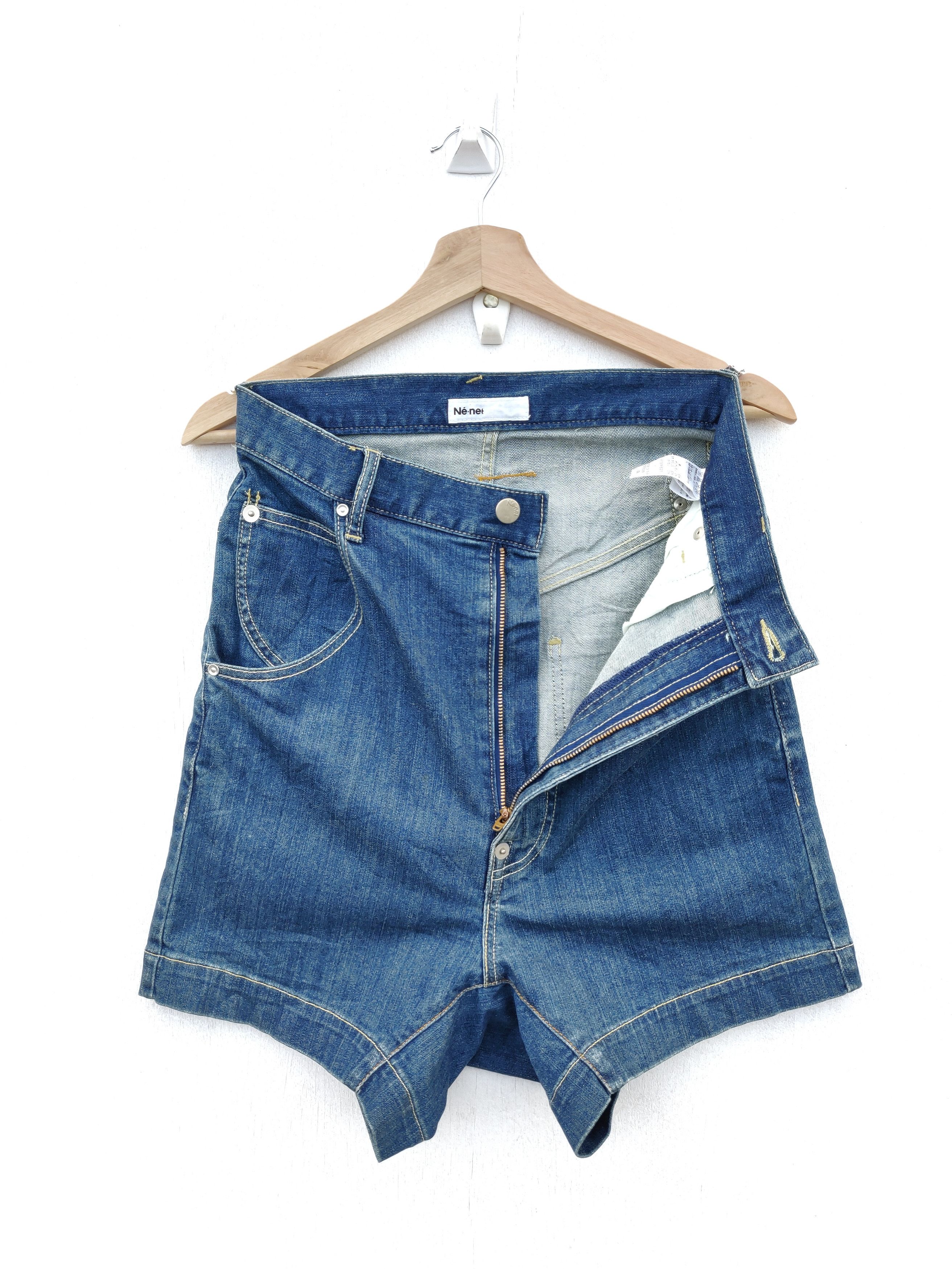 Issey Miyake 🔥Japanese Brand NE-NET SHORTPANTS by ISSEY MIYAKE Size US 29 - 2 Thumbnail