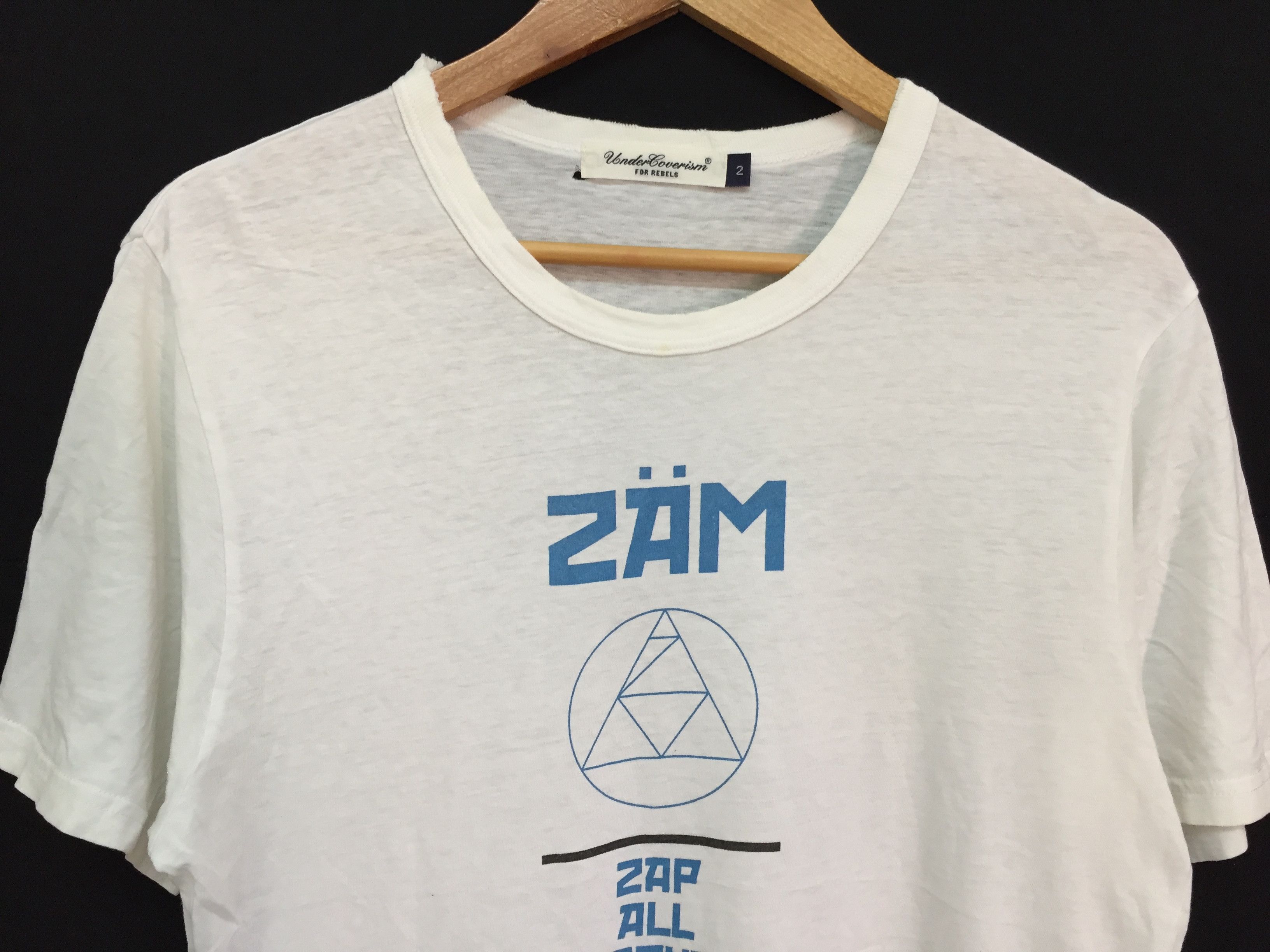 Undercover 2009 UNDERCOVER Zap All Momentos Free Grace tee Size US M / EU 48-50 / 2 - 3 Thumbnail