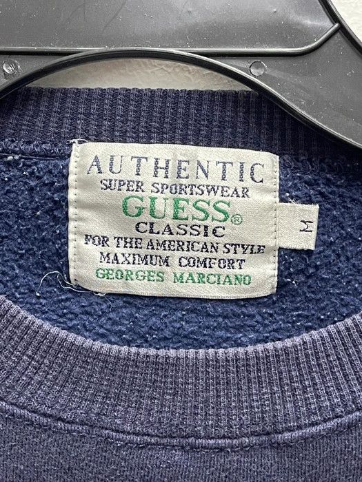 American Apparel × Guess × Vintage Vintage Guess U.S.A Washed Jeans Faded Sweatshirt Size US S / EU 44-46 / 1 - 2 Thumbnail