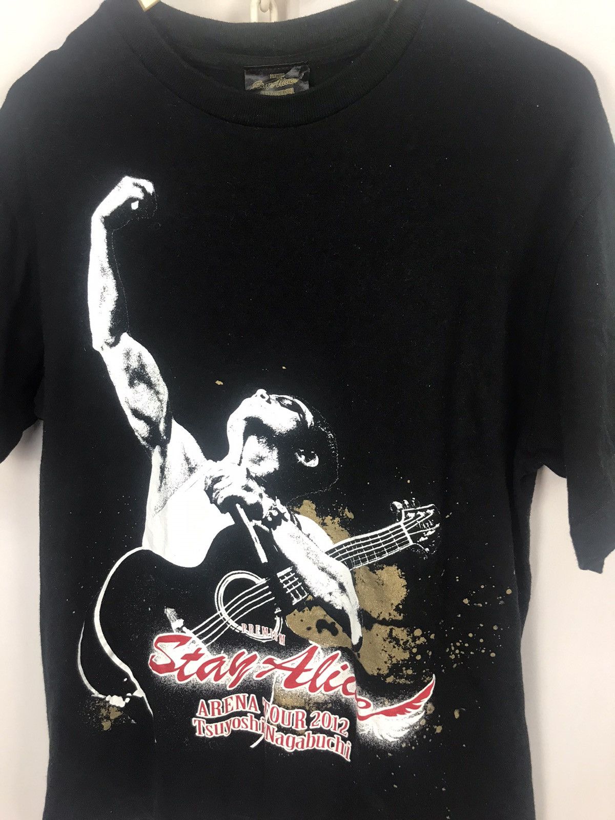Band Tees × Japanese Brand Stay alive arena tour2012 tsuyoshi nagabuchi printed tshirt Size US M / EU 48-50 / 2 - 3 Thumbnail