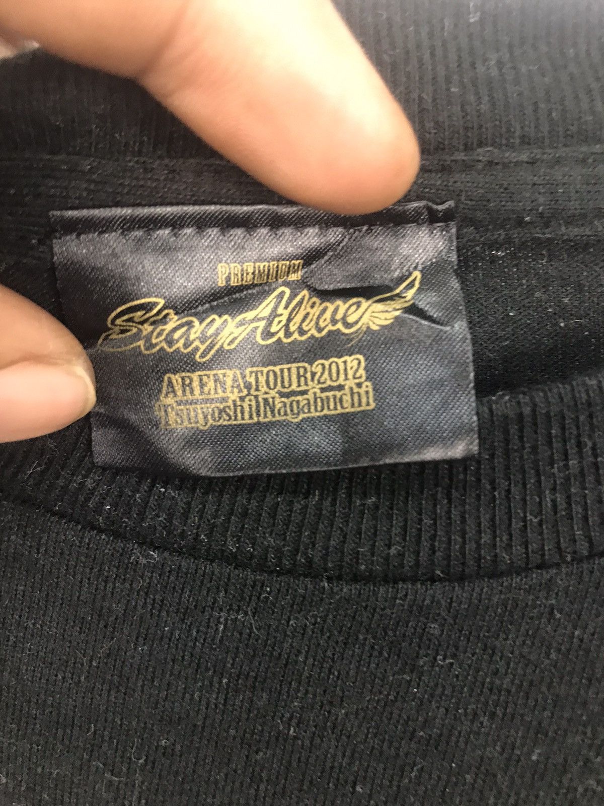 Band Tees × Japanese Brand Stay alive arena tour2012 tsuyoshi nagabuchi printed tshirt Size US M / EU 48-50 / 2 - 4 Thumbnail