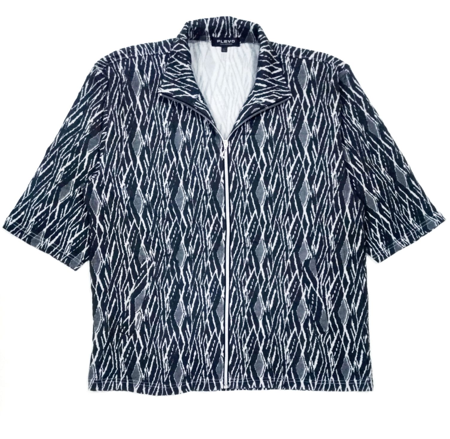 Designer × Japanese Brand RARE! PLEVO ARTISTIC DESIGN 3/4 SLEEVE JACKET @ KIMONO Size US L / EU 52-54 / 3 - 2 Thumbnail