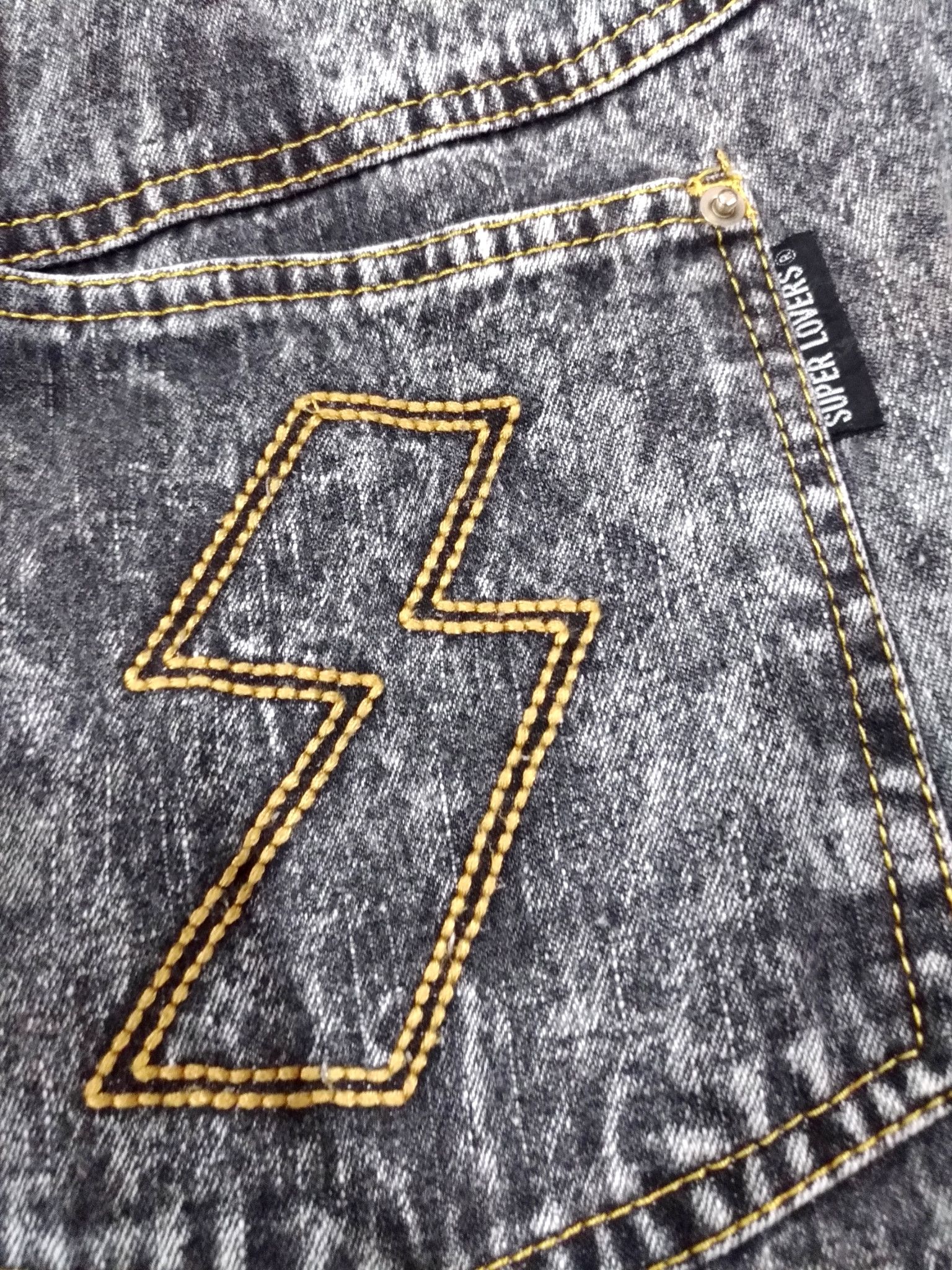 Japanese Brand × Seditionaries RARE! SUPERLOVERS SEDITIONARIES PUNK STONE WASH CARROT CUT Size US 34 / EU 50 - 10 Thumbnail