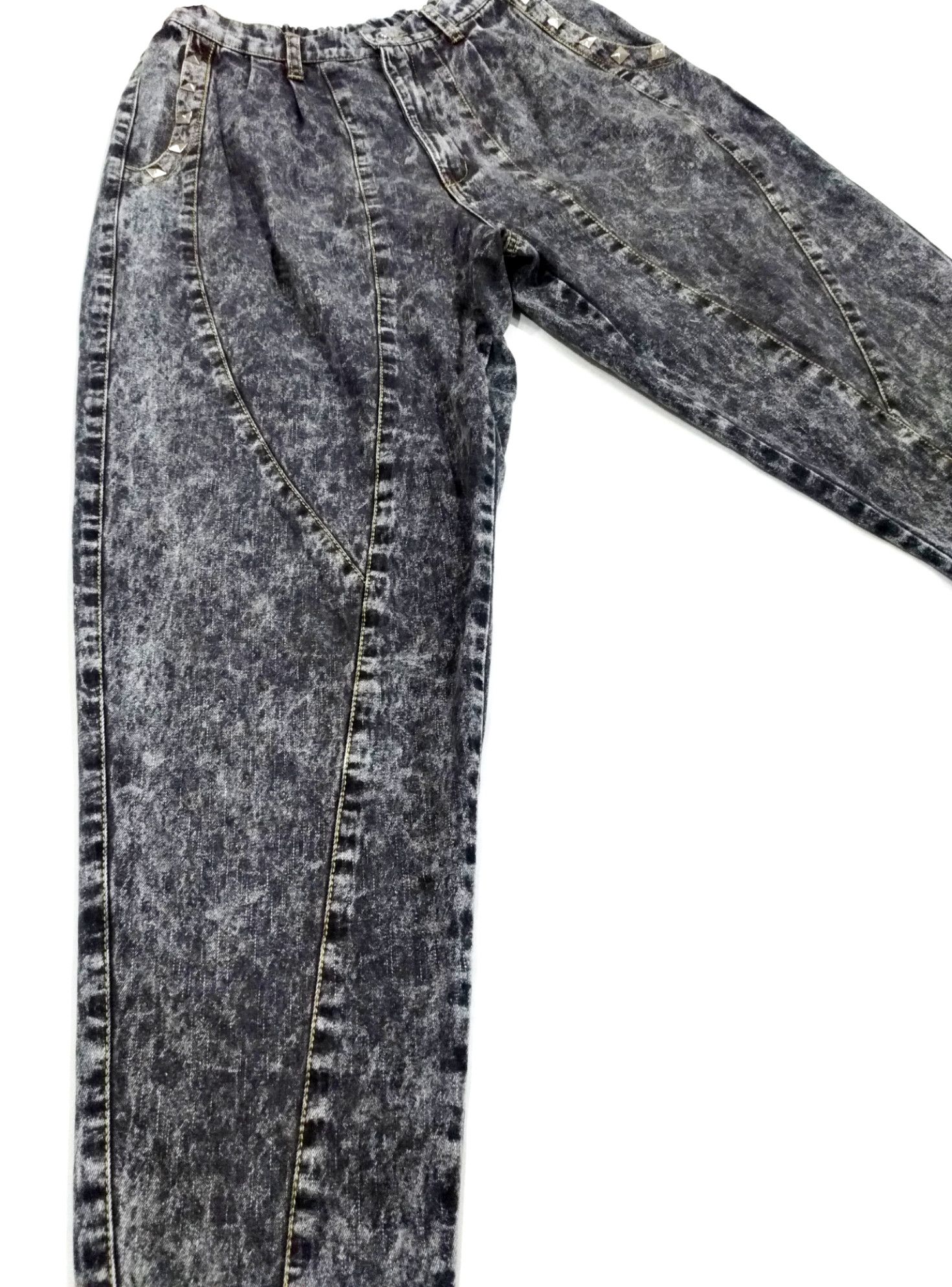 Japanese Brand × Seditionaries RARE! SUPERLOVERS SEDITIONARIES PUNK STONE WASH CARROT CUT Size US 34 / EU 50 - 4 Thumbnail