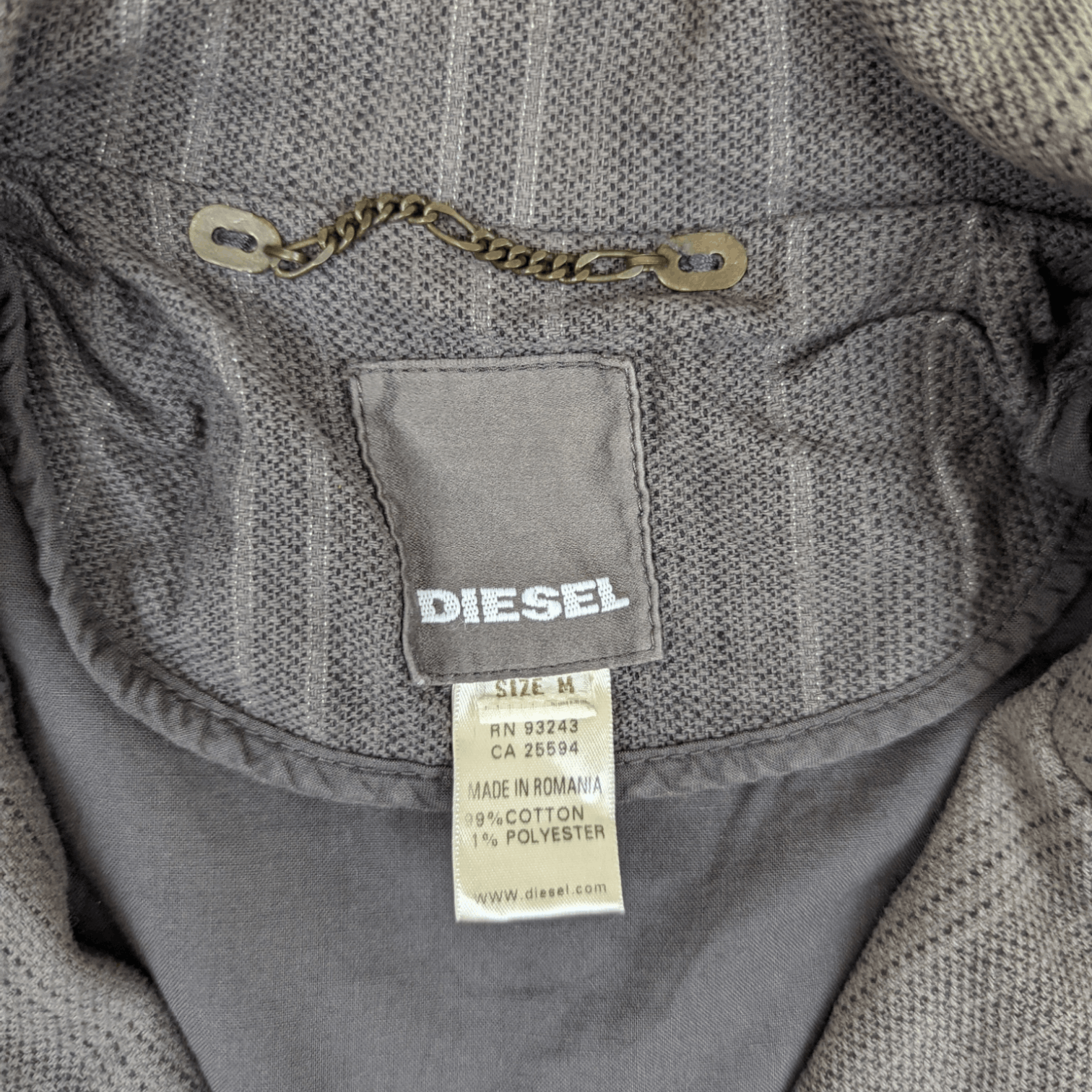 Diesel DIESEL Smart Casual Blazer Denim Style Size S / US 4 / IT 40 - 9 Thumbnail