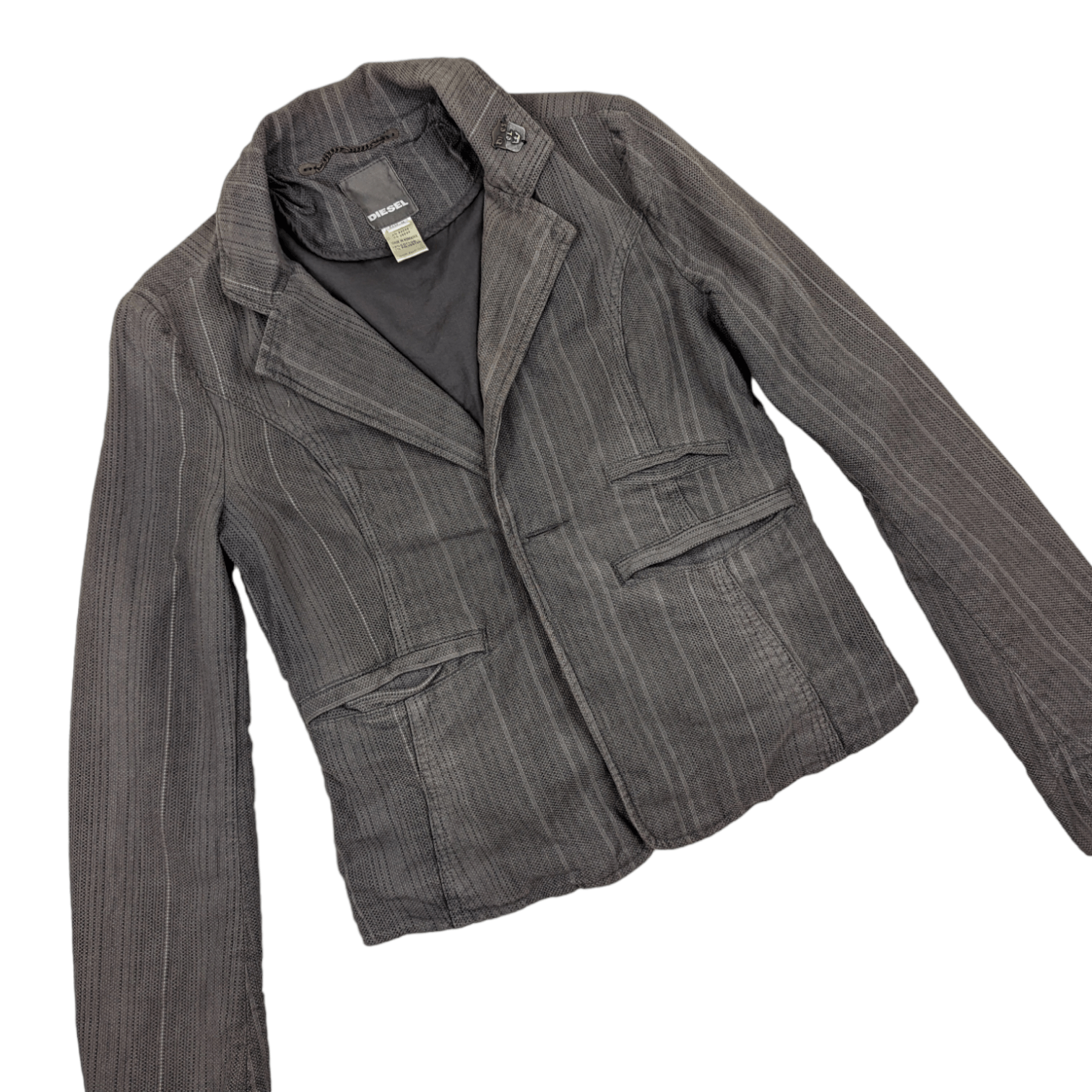Diesel DIESEL Smart Casual Blazer Denim Style Size S / US 4 / IT 40 - 3 Thumbnail