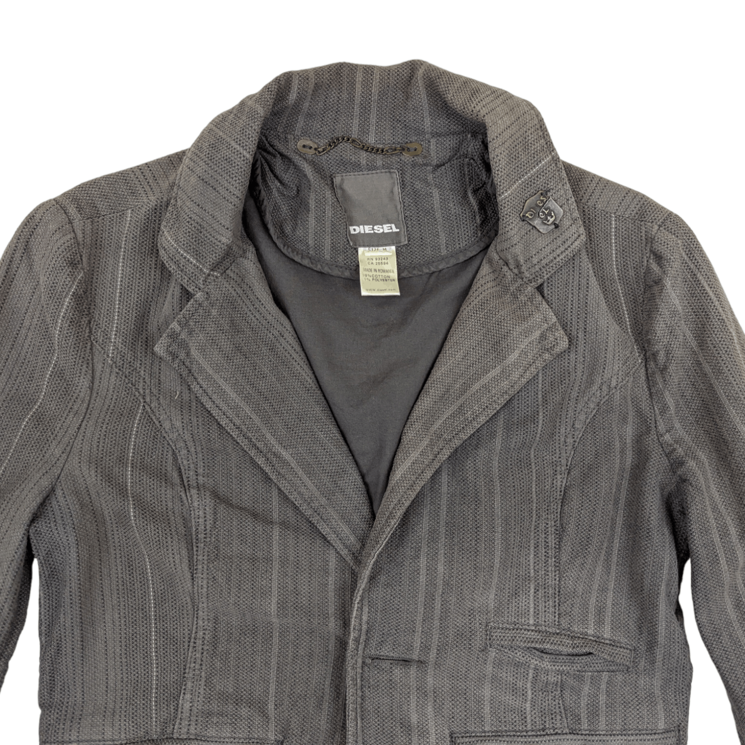 Diesel DIESEL Smart Casual Blazer Denim Style Size S / US 4 / IT 40 - 4 Thumbnail