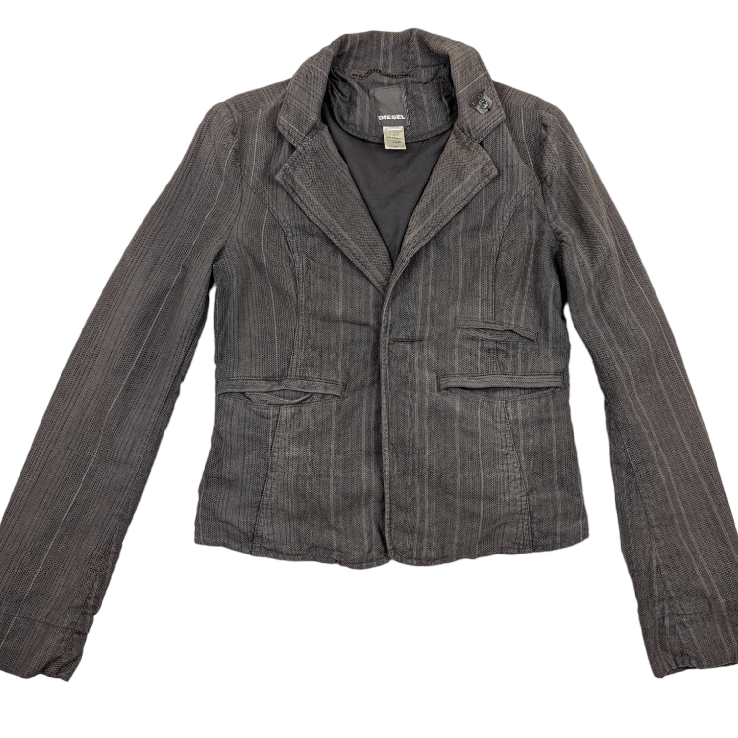 Diesel DIESEL Smart Casual Blazer Denim Style Size S / US 4 / IT 40 - 2 Thumbnail