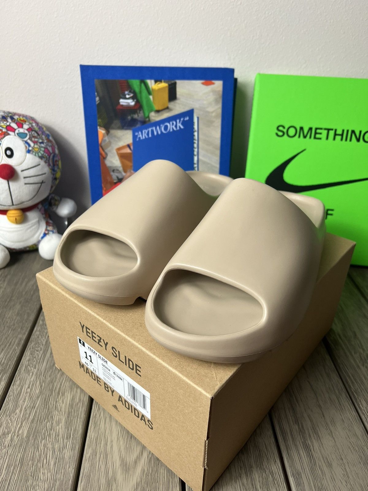 Adidas Adidas Kanye West Yeezy Slide PURE (FIRST RELEASE) | Grailed
