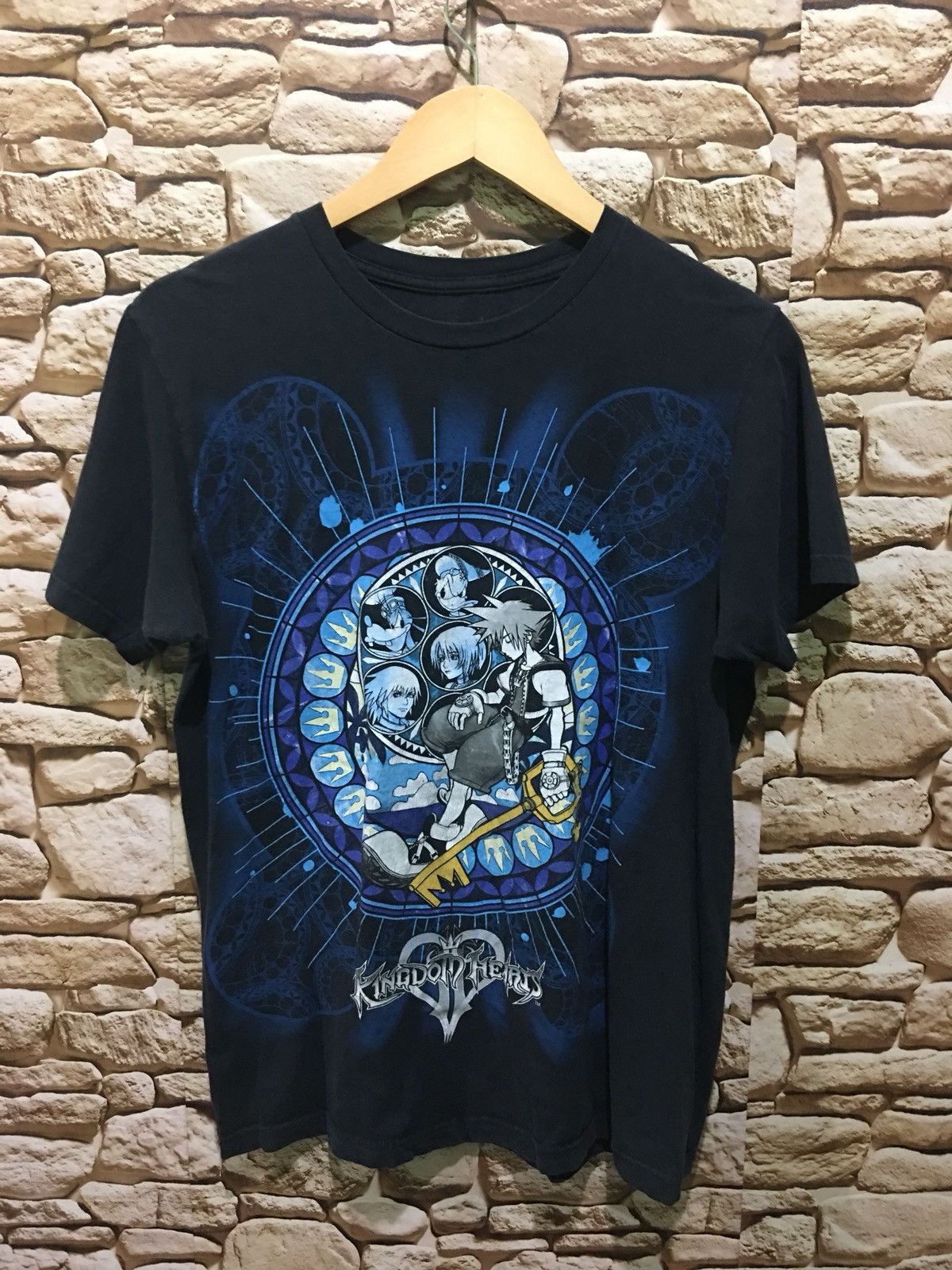 Cartoon Network Kingdom hearts anime x goofy shirt Size US M / EU 48-50 / 2 - 1 Thumbnail