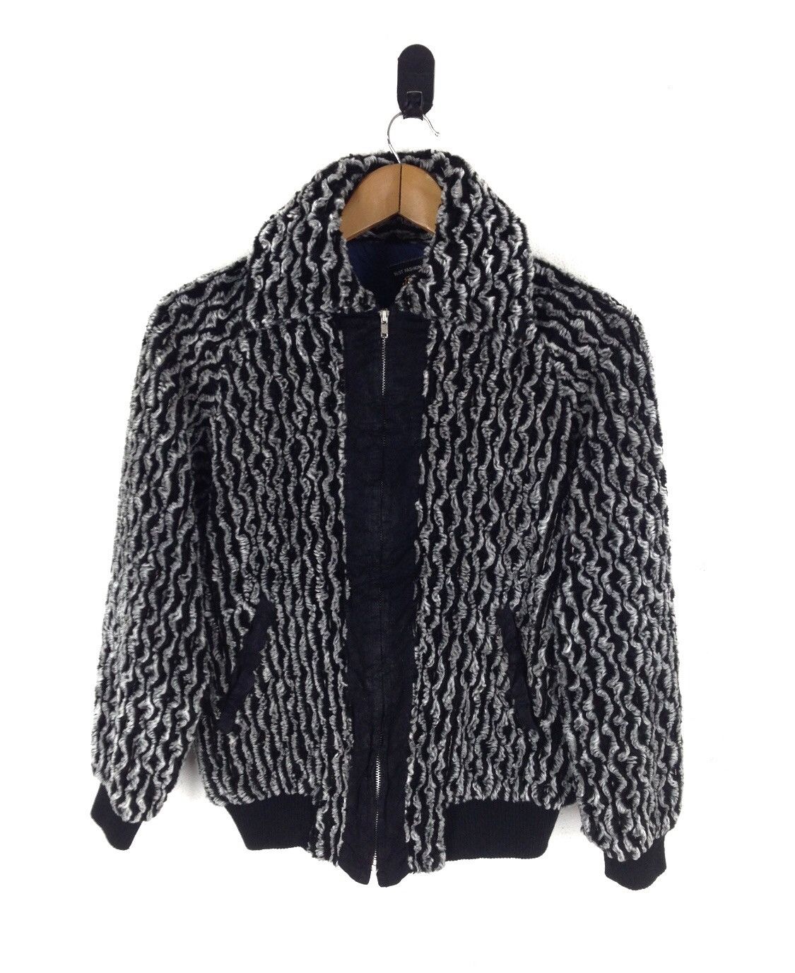 image of Designer Best Fashion Nice Design Jacket in Black, Men's (Size Large)