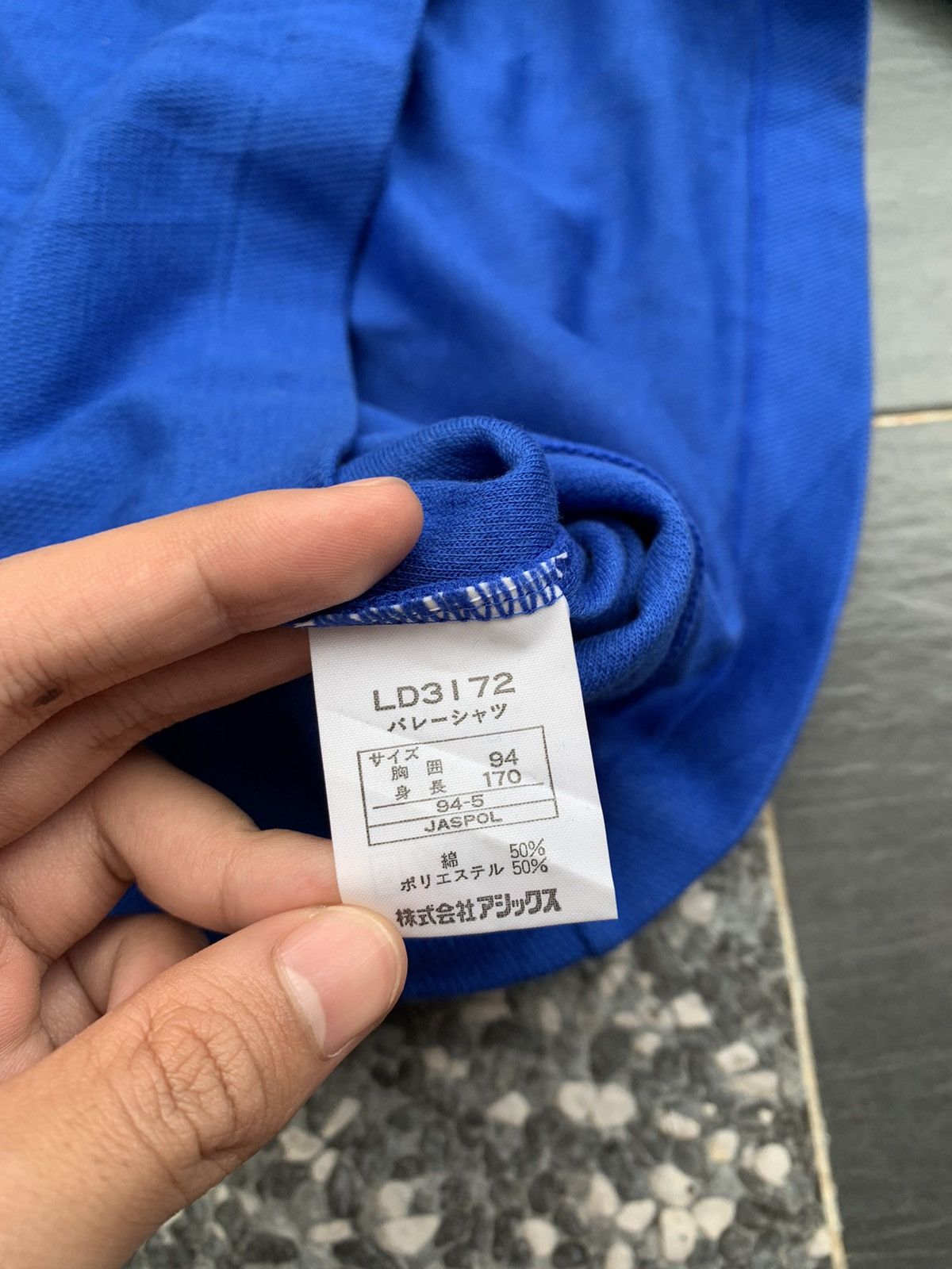 Asics Vintage Asics Polo T- Shirt Size US L / EU 52-54 / 3 - 4 Thumbnail