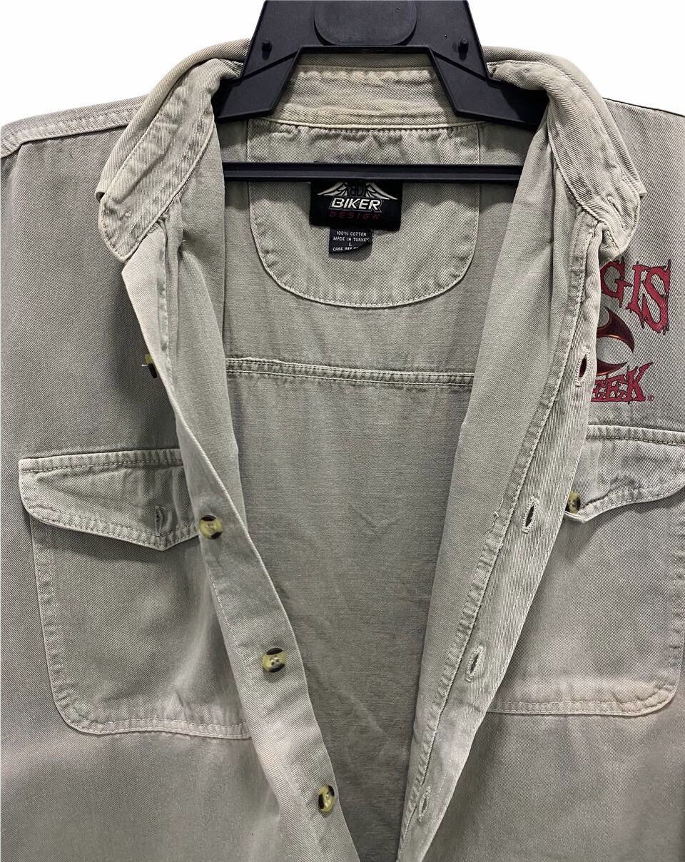 Vintage VTG Sturgis Bike Week 2007 Distressed Vest Size L Size US L / EU 52-54 / 3 - 10 Thumbnail