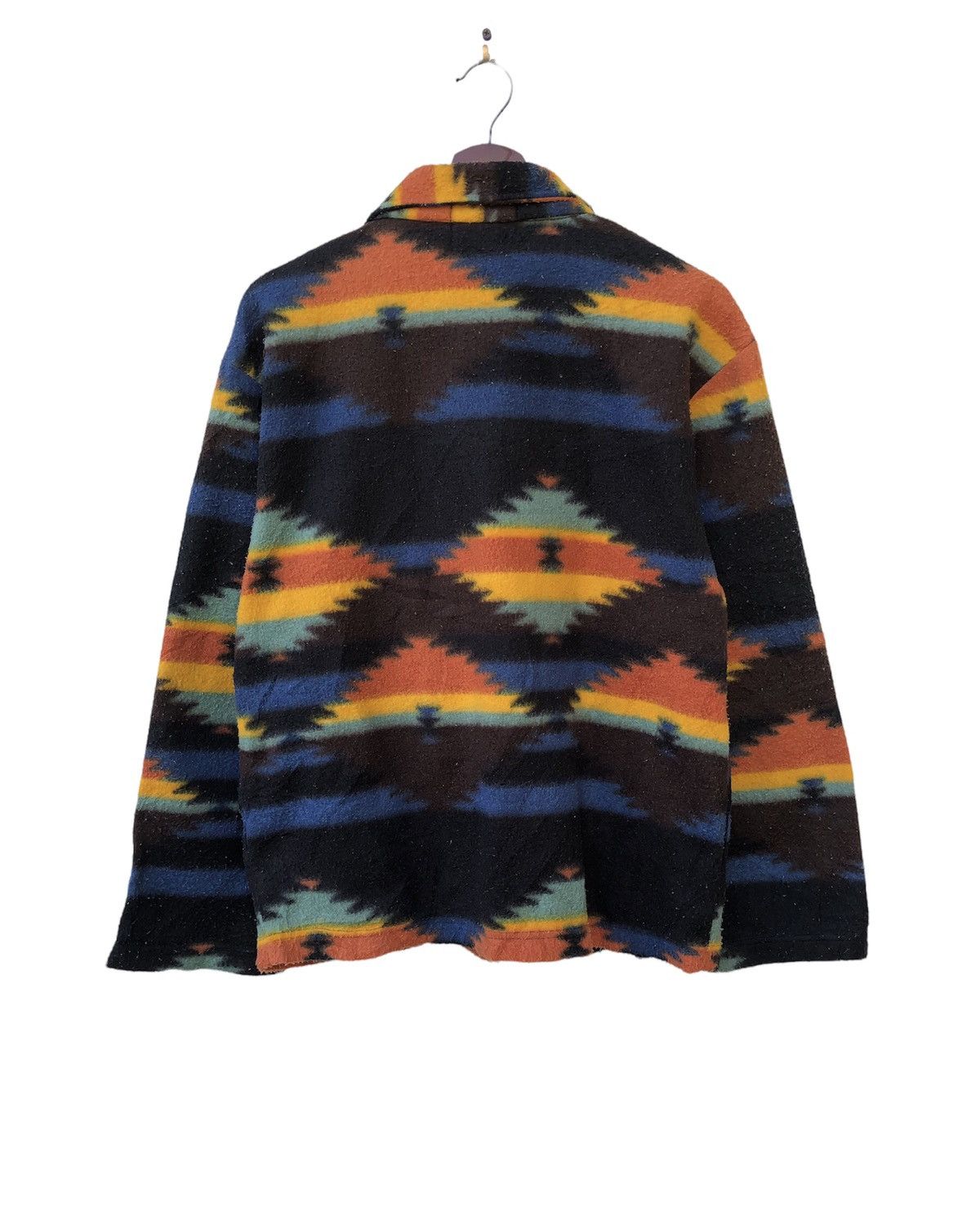 Japanese Brand JAPANESE BRAND SUNMEN SHOJI CO.LTD NAVAJO FLEECE JACKET Size US M / EU 48-50 / 2 - 2 Thumbnail