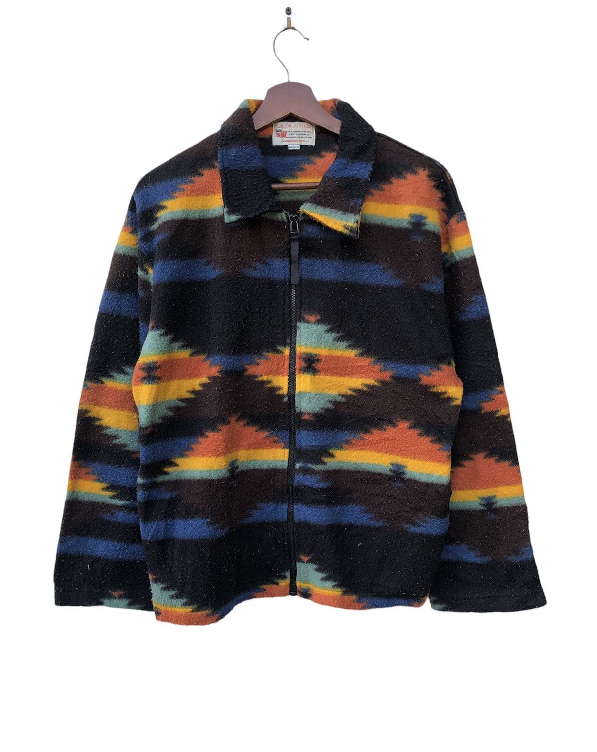 Japanese Brand JAPANESE BRAND SUNMEN SHOJI CO.LTD NAVAJO FLEECE JACKET Size US M / EU 48-50 / 2 - 1 Thumbnail