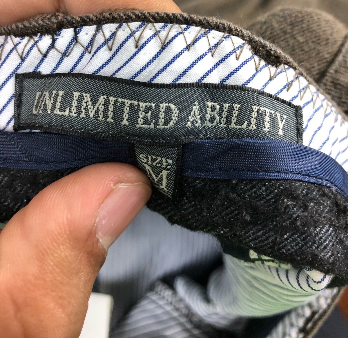Japanese Brand unlimited ability pants Size US 31 - 11 Thumbnail
