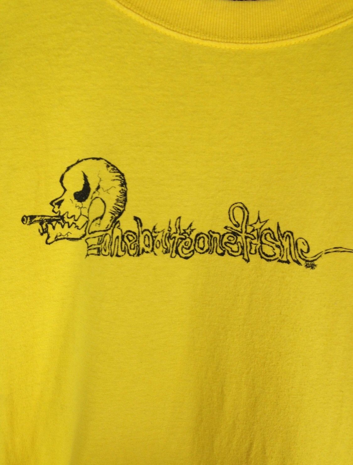 Japanese Brand One Bite One Fish T-Shirt Short Sleeve Yellow Size US L / EU 52-54 / 3 - 2 Thumbnail