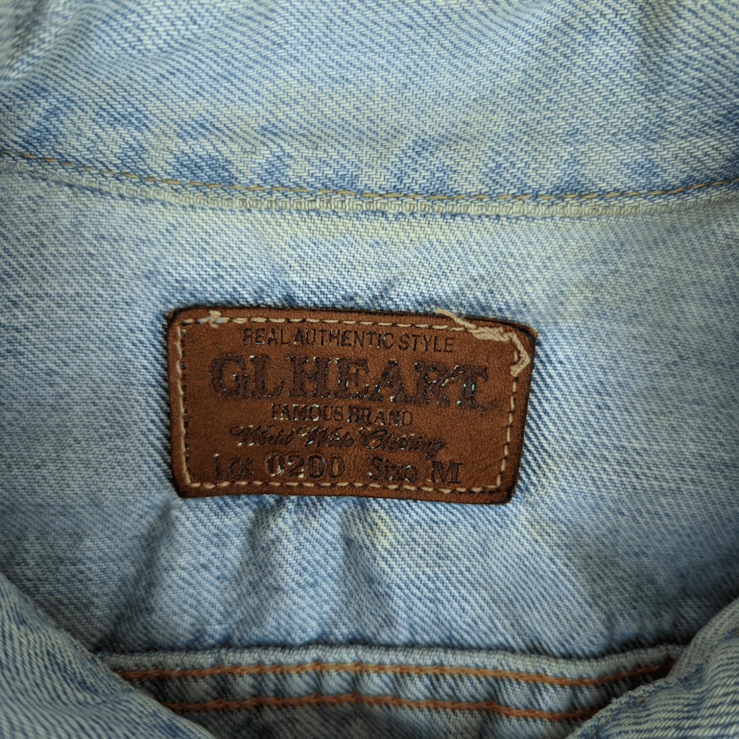Japanese Brand Japan GL HEART Punk Denim Jacket Size M / US 6-8 / IT 42-44 - 13 Thumbnail
