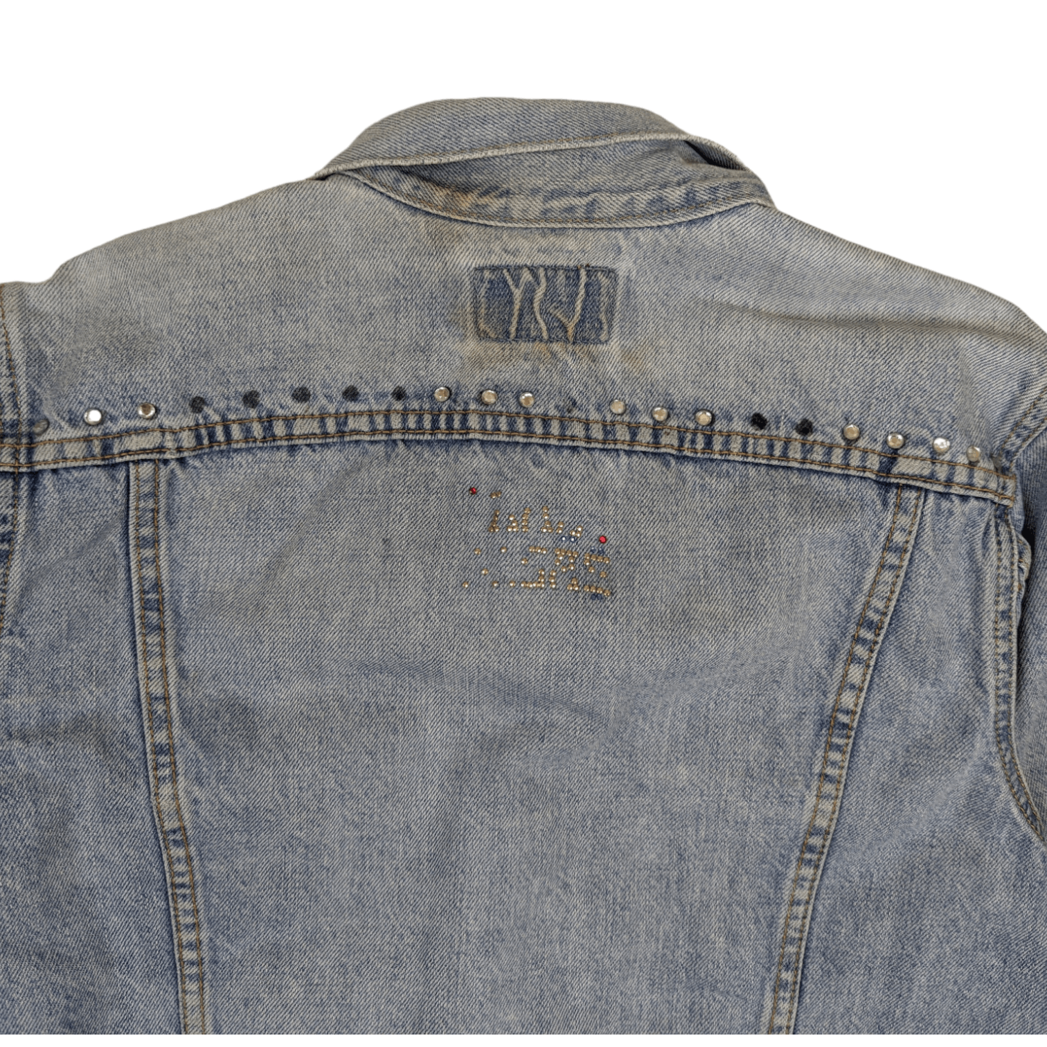 Japanese Brand Japan GL HEART Punk Denim Jacket Size M / US 6-8 / IT 42-44 - 7 Thumbnail