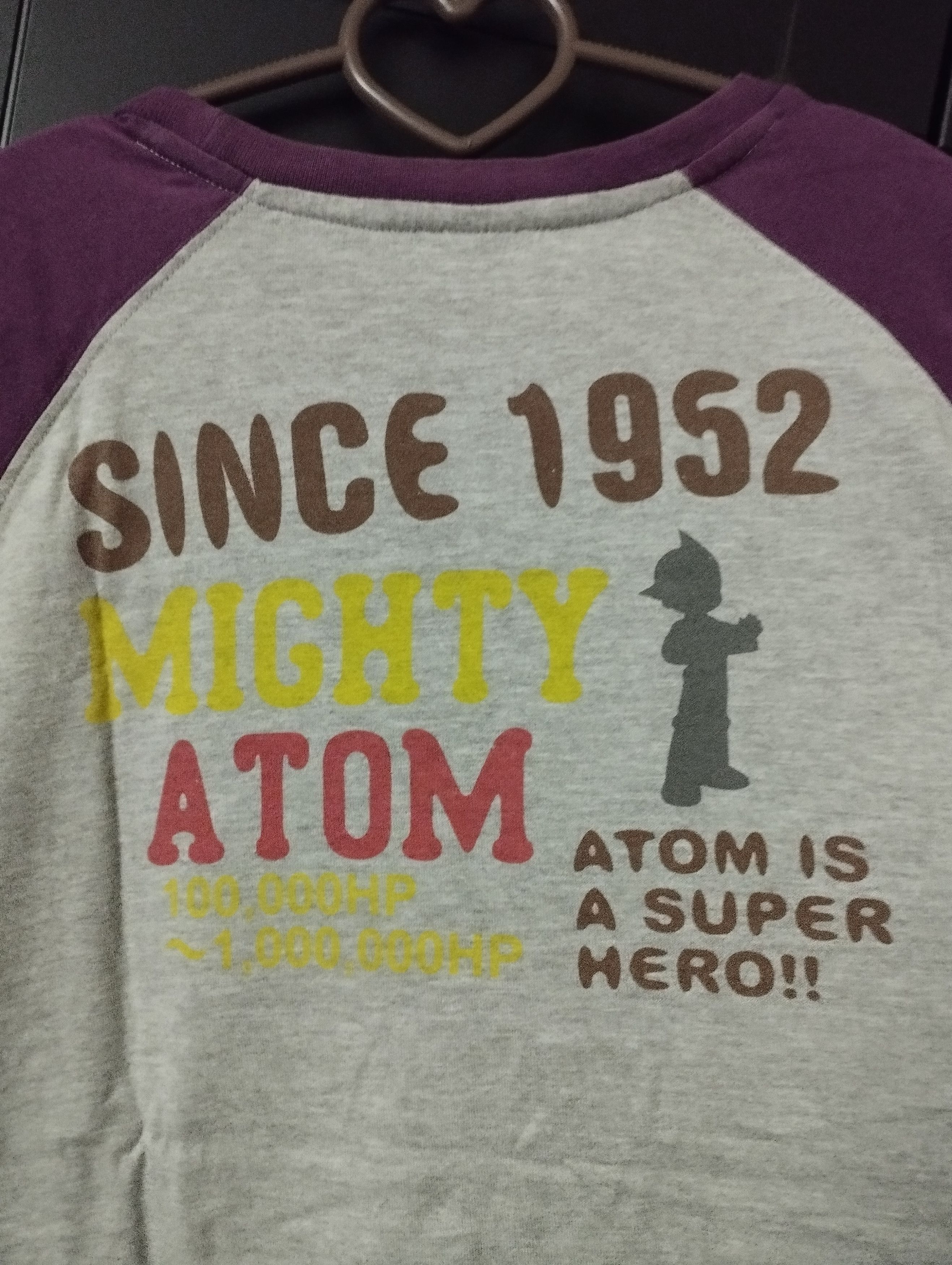 Vintage Vintage Faded Astro Boy Mighty Atoms Tezuka 21.5x26.5 inches Size US L / EU 52-54 / 3 - 7 Thumbnail