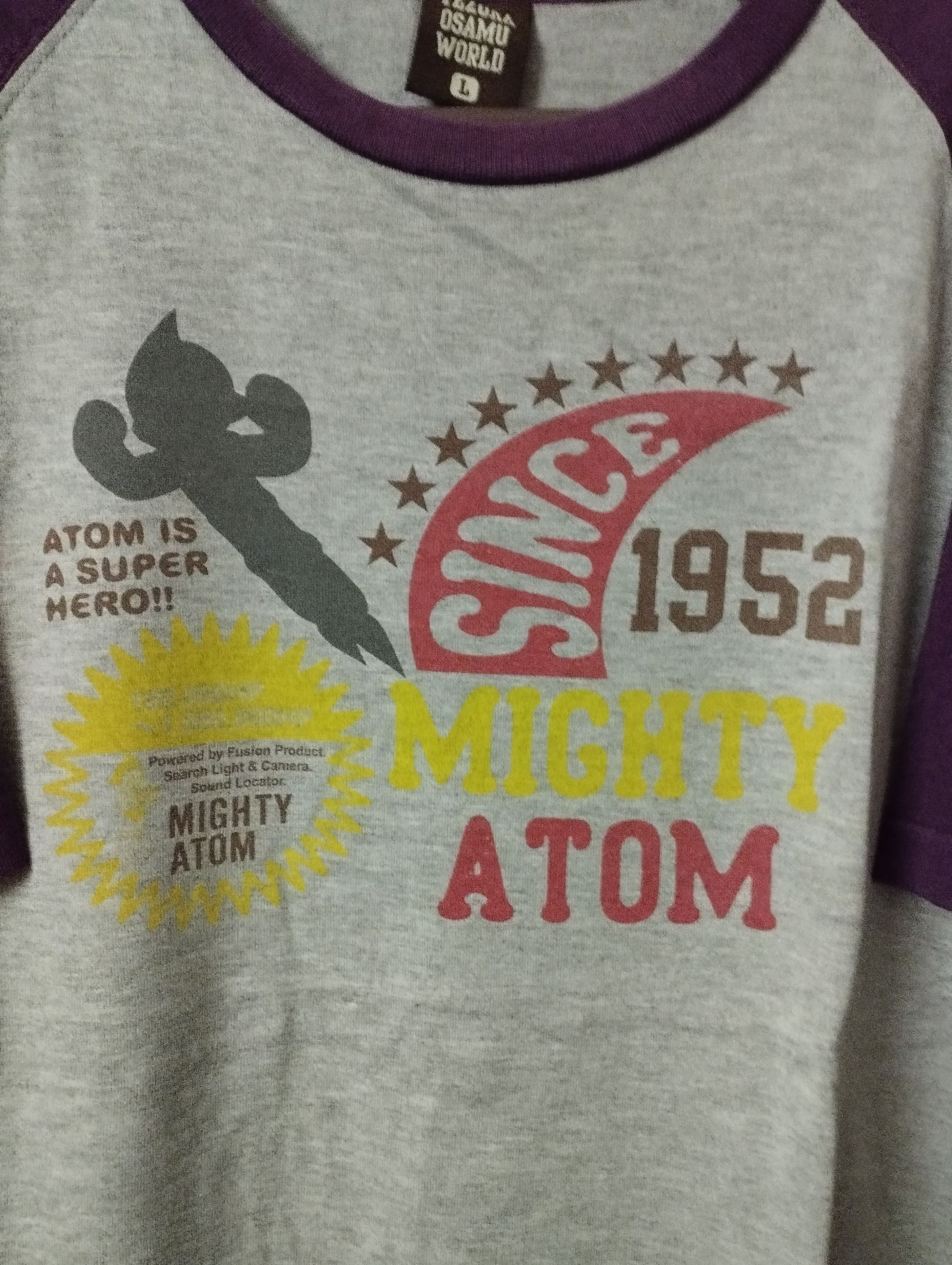 Vintage Vintage Faded Astro Boy Mighty Atoms Tezuka 21.5x26.5 inches Size US L / EU 52-54 / 3 - 12 Thumbnail