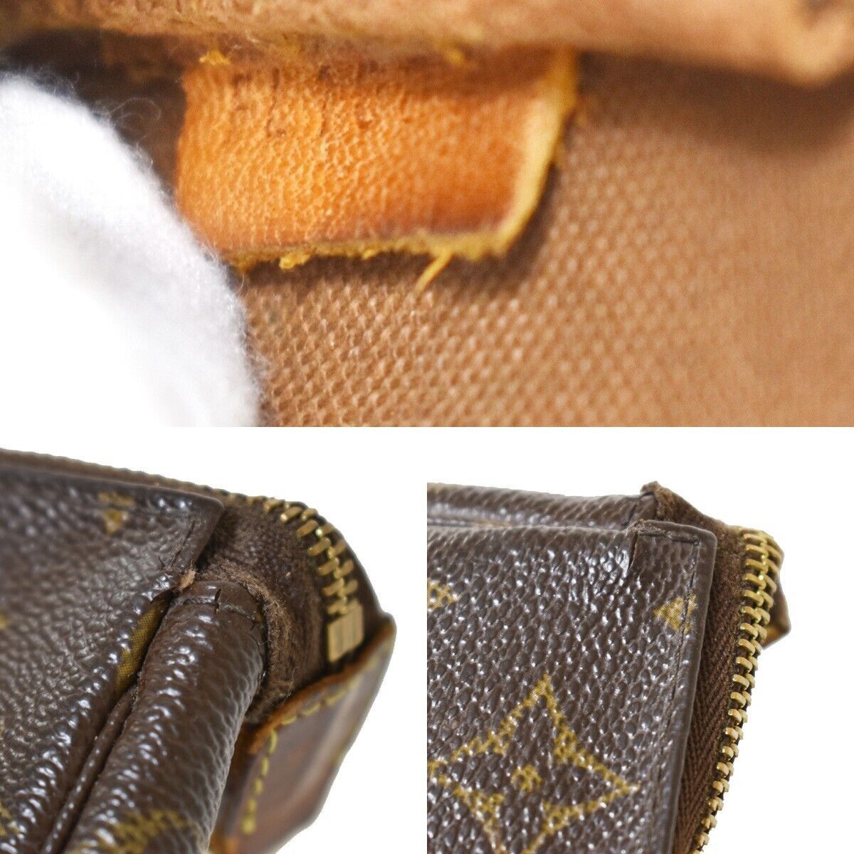 Louis Vuitton Monogram Hand Bag Purse Size ONE SIZE - 10 Thumbnail