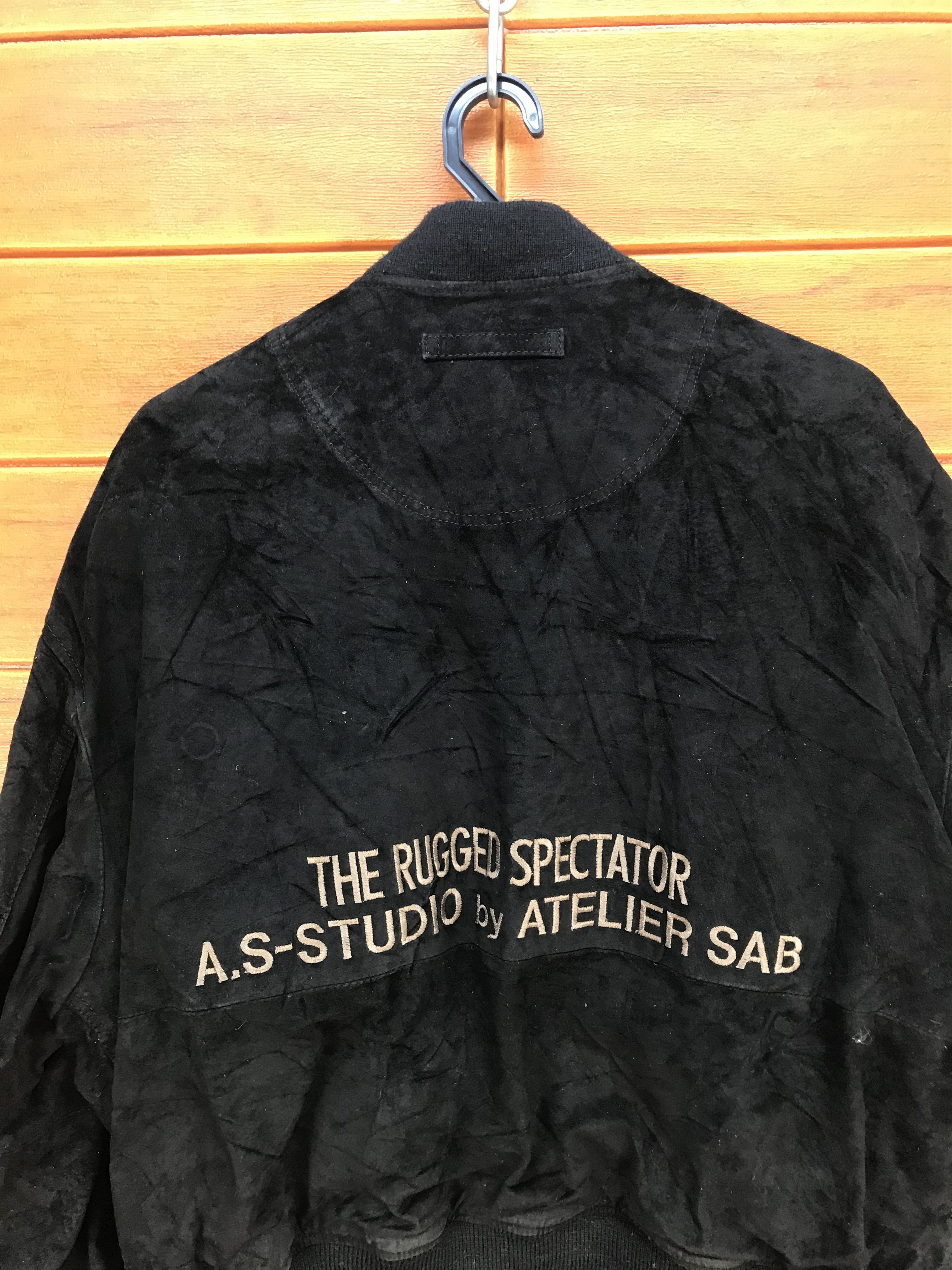 Japanese Brand AS-STUDIO BY ATELIAR SAB Leather Jacket Size US M / EU 48-50 / 2 - 4 Thumbnail
