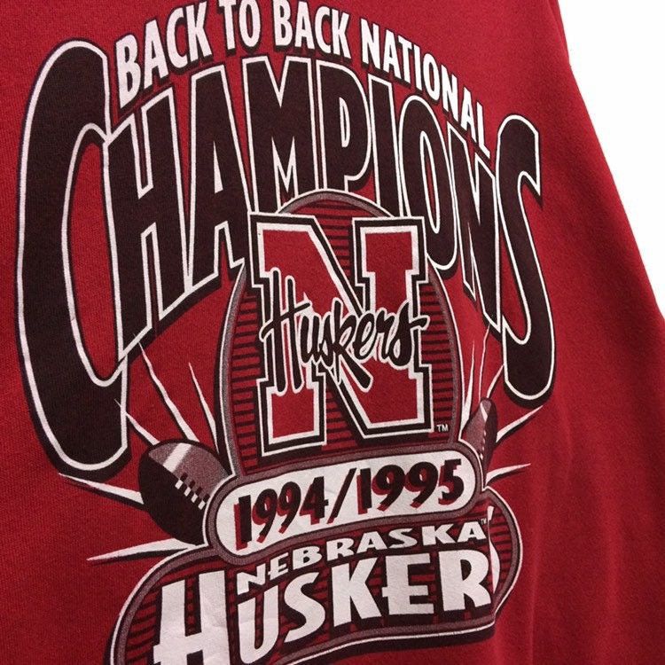Other NEBRASKA HUSKERS Champion League American Crewneck Jumper Size US M / EU 48-50 / 2 - 2 Thumbnail