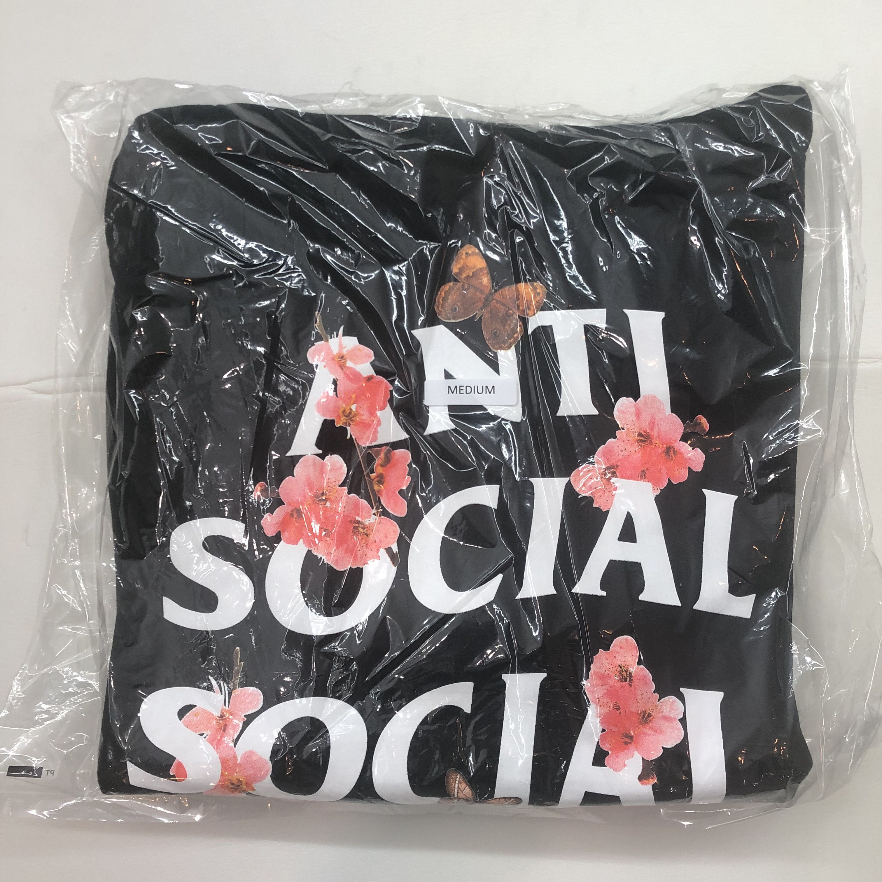 Anti Social Social Club DS ASSC White Logo KKOCH Black Hoodie Supreme Bape CPFM Size US M / EU 48-50 / 2 - 2 Thumbnail