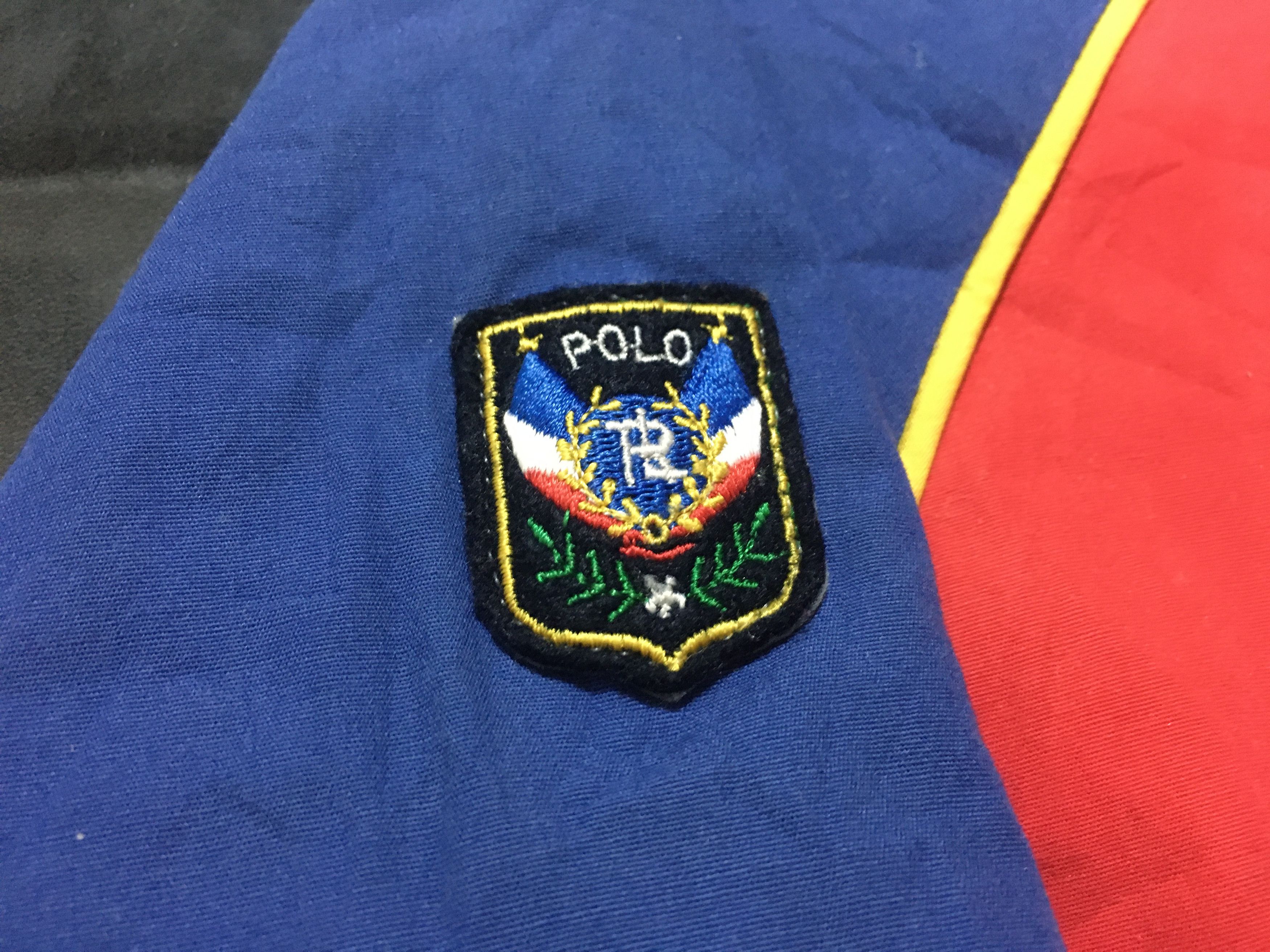 Lo Life × Polo Ralph Lauren × Vintage Vintage Polo Ralph Lauren Windbreaker Uni Crest Logo Size US S / EU 44-46 / 1 - 1 Thumbnail