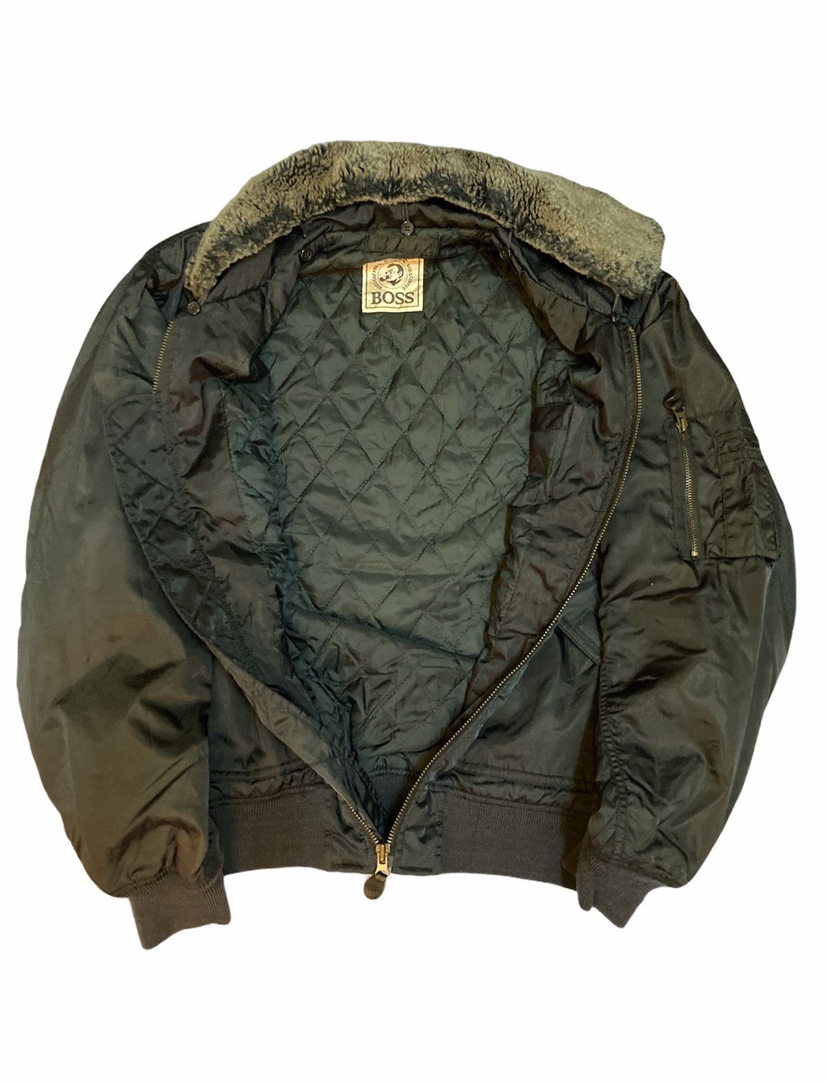 Japanese Brand VINTAGE SUNTORY COFFEE BOSS BOMBER JACKET Size US L / EU 52-54 / 3 - 3 Thumbnail