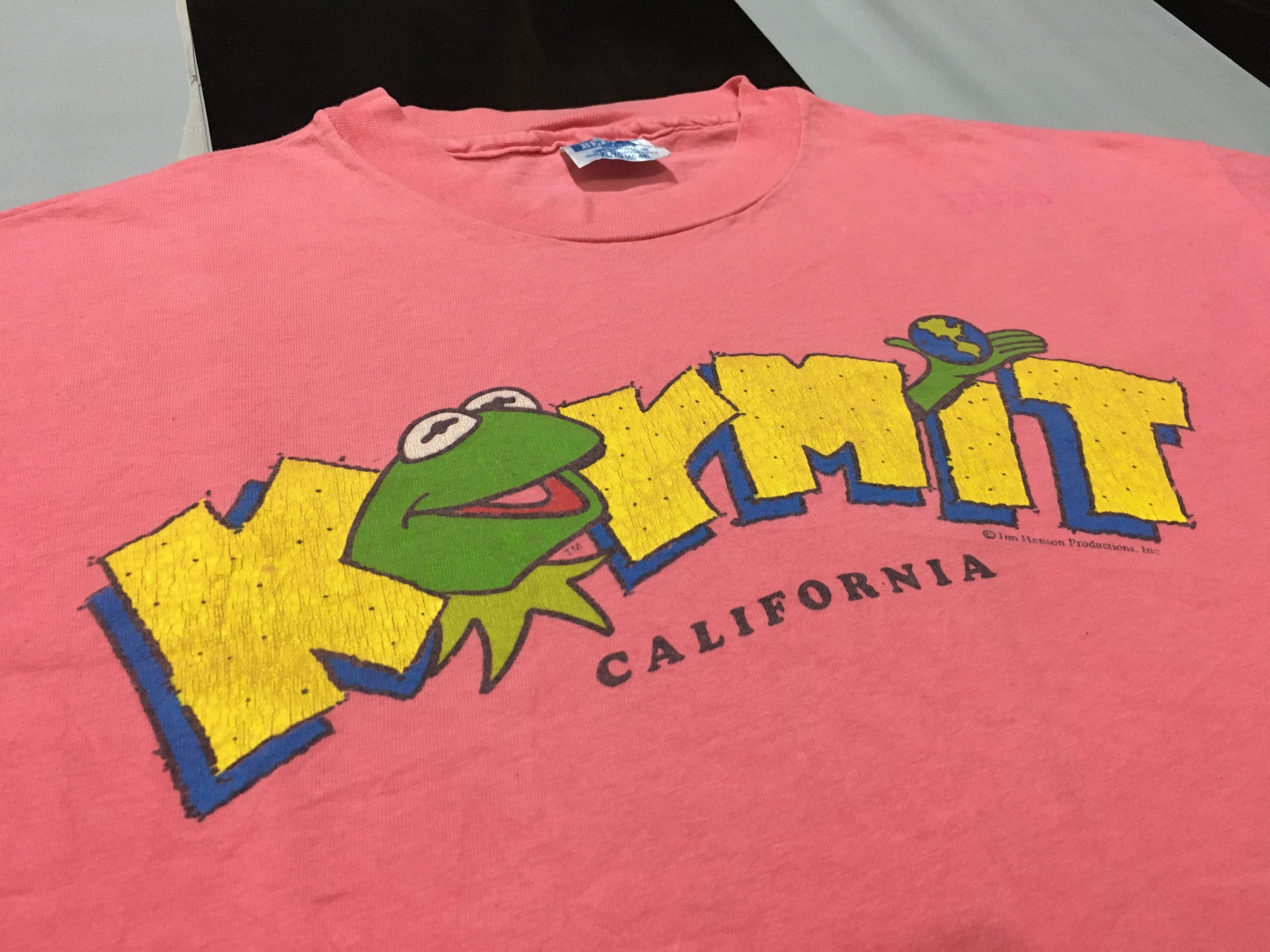 Vintage Kermit the Frog Shirt Single stitch Made in usa