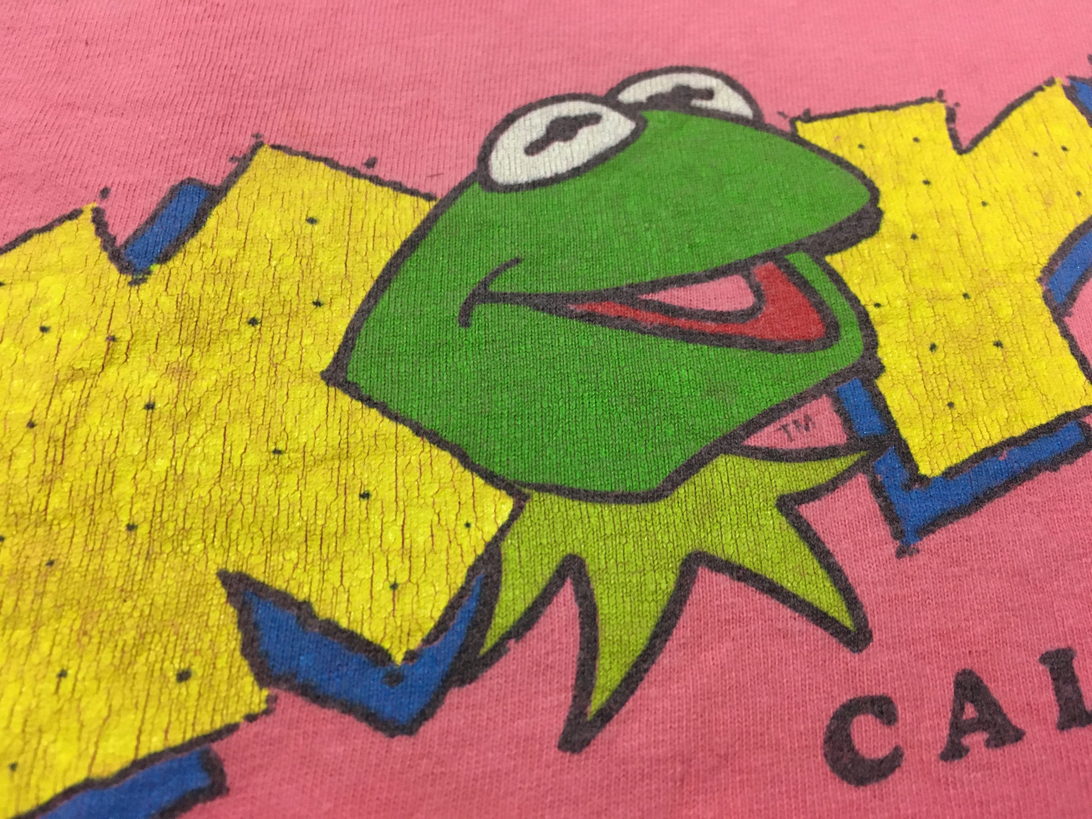 Cartoon Network × Vintage Vintage Kermit the Frog Shirt Single stitch Made in usa Size US XL / EU 56 / 4 - 5 Thumbnail