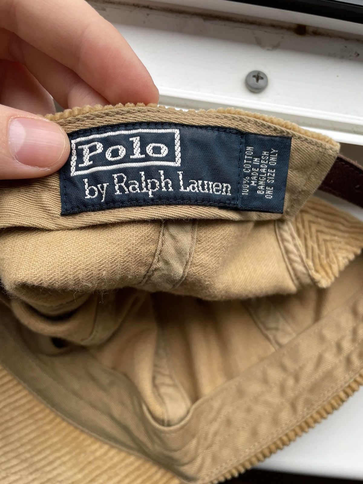 Polo Ralph Lauren Vintage Ralph Lauren Corduroy Rare Cap Size ONE SIZE - 4 Thumbnail