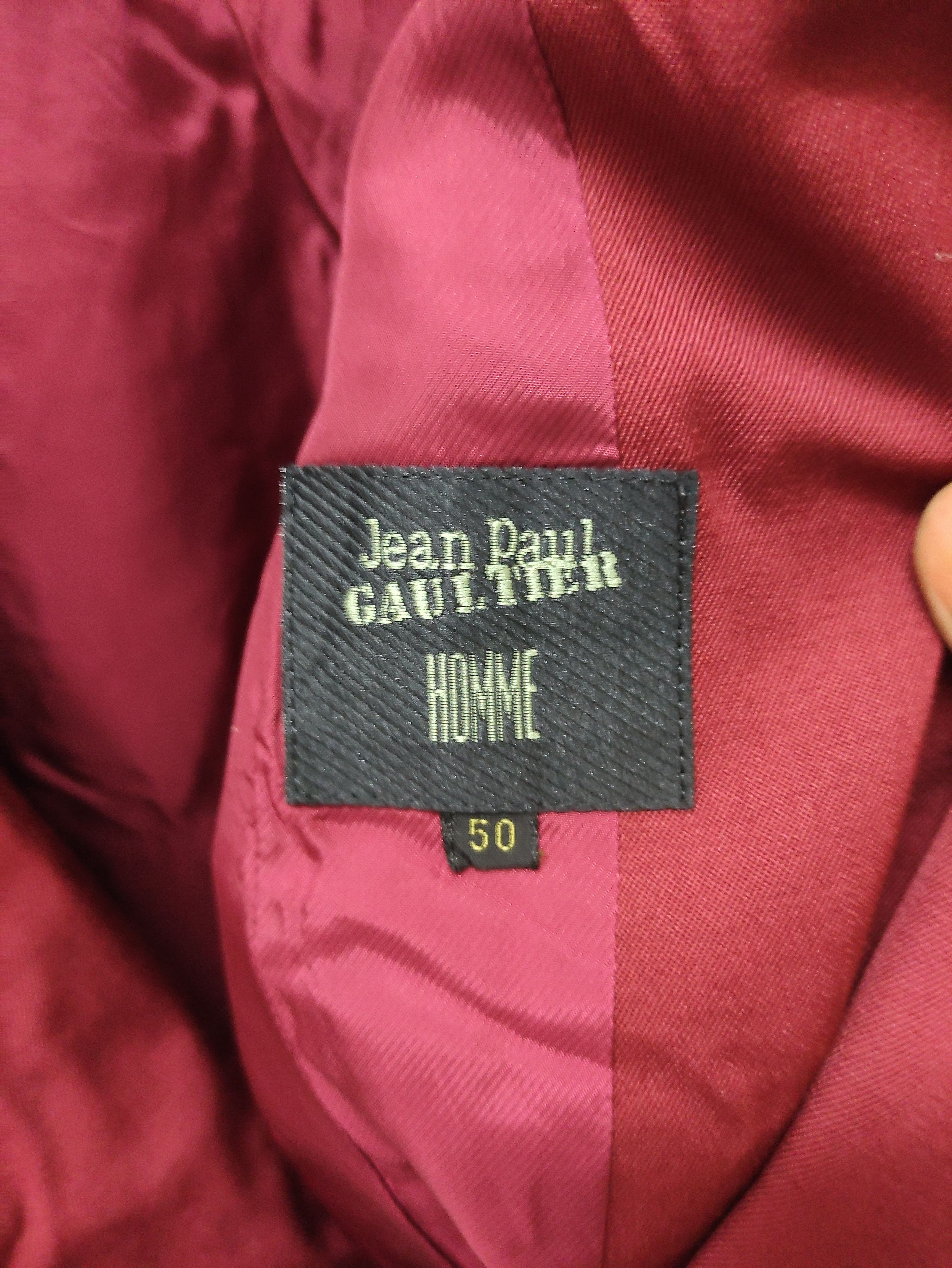 Jean Paul Gaultier JPG Homme Double Breasted Wool Jacket Size US M / EU 48-50 / 2 - 5 Thumbnail