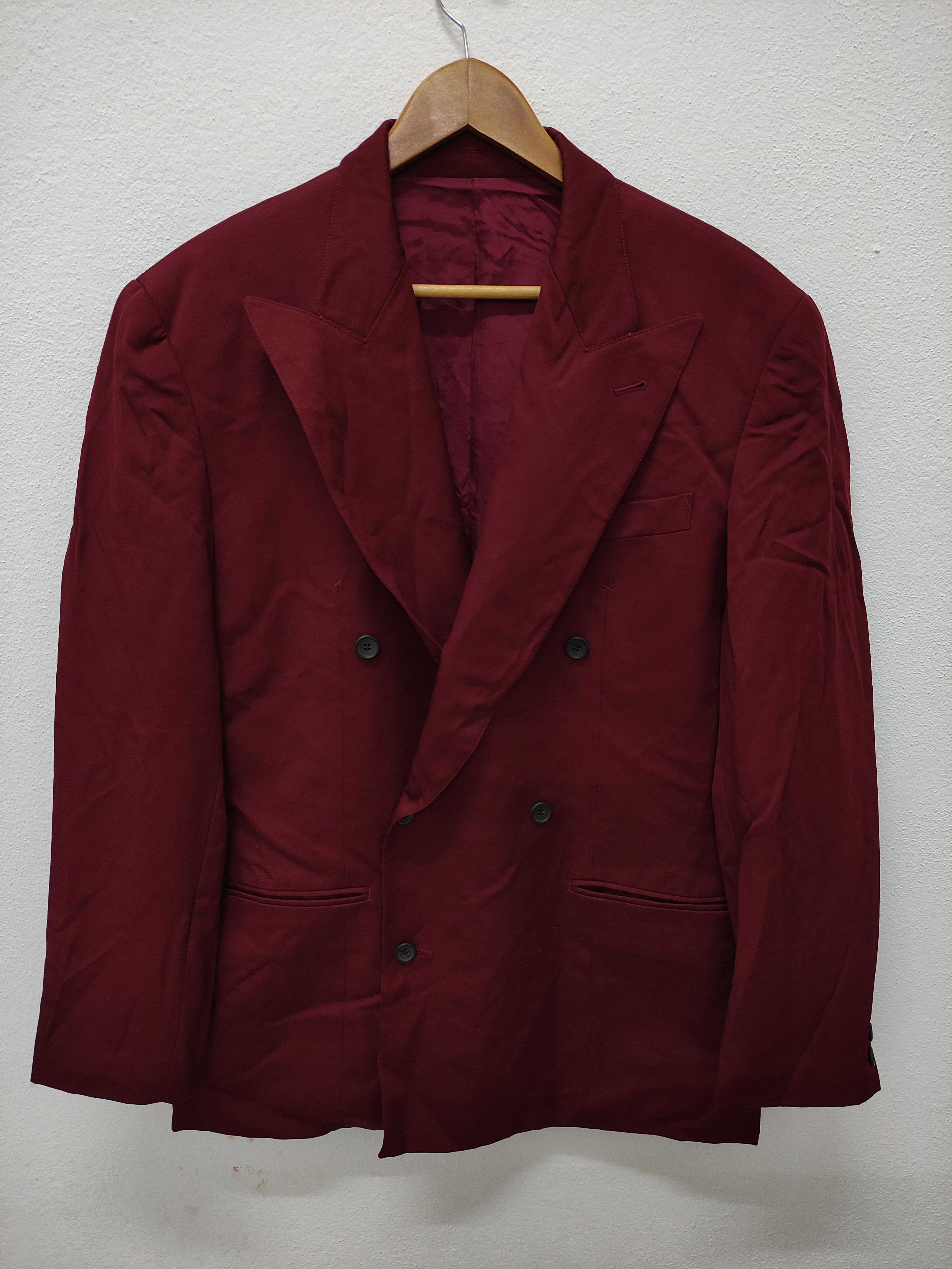 Jean Paul Gaultier JPG Homme Double Breasted Wool Jacket Size US M / EU 48-50 / 2 - 1 Thumbnail