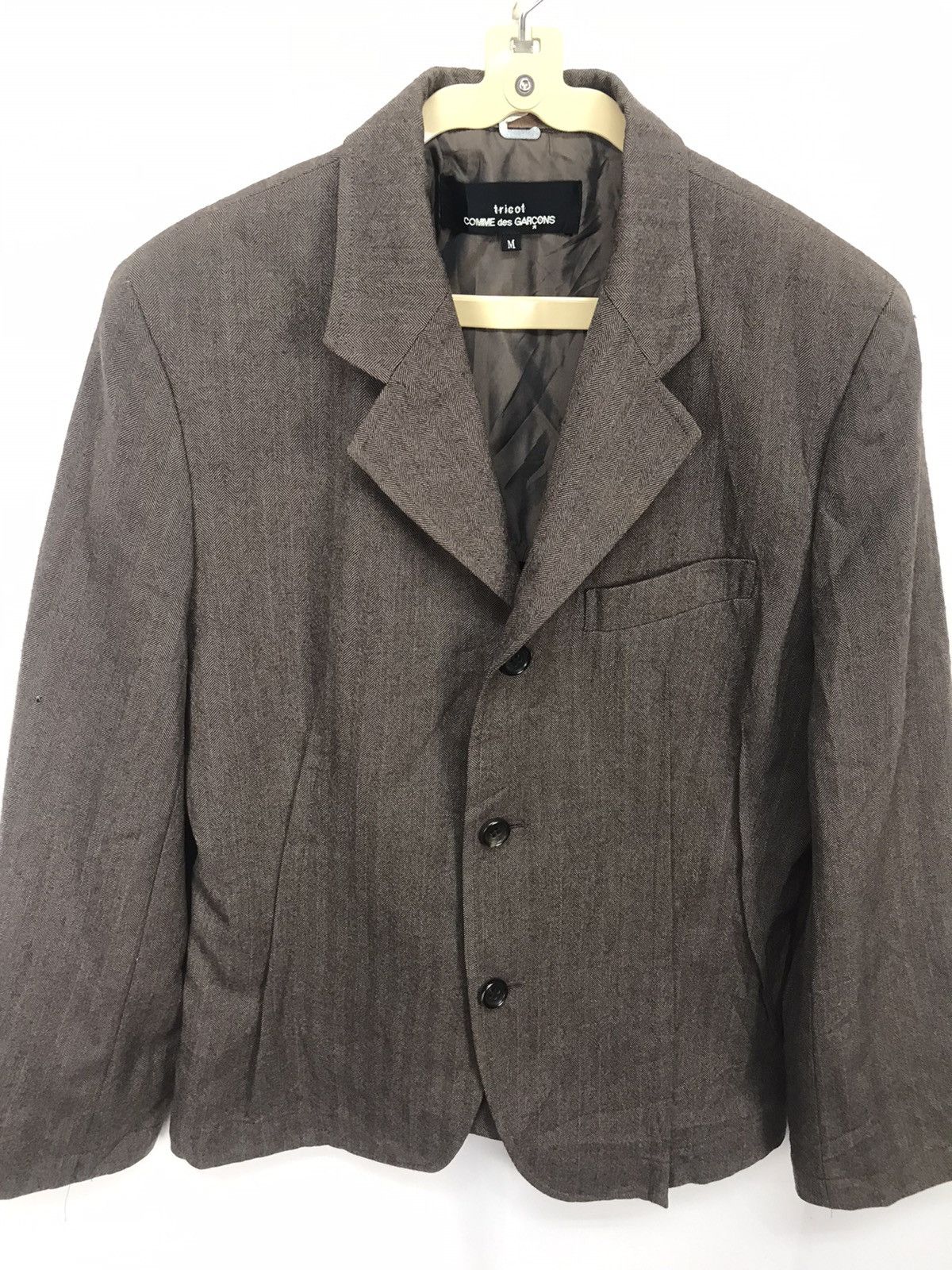 Comme des Garcons × Japanese Brand 🔥BEST OFFER 🔥Tricot comme des garçons wool button jacket Size US S / EU 44-46 / 1 - 7 Thumbnail